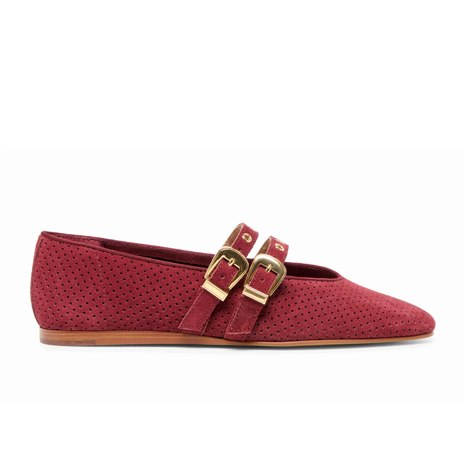 Dolce Vita Baylee Grommet Flat (Women) - Oxblood