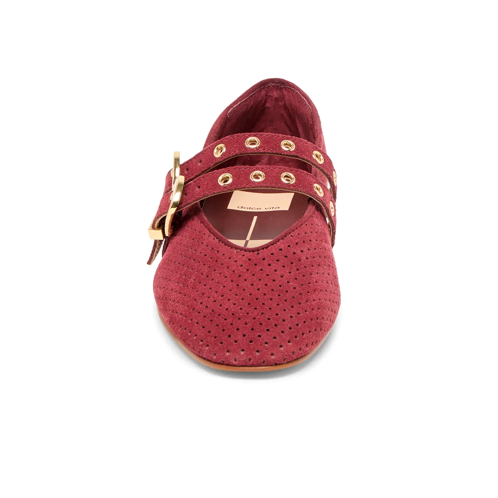 Dolce Vita Baylee Grommet Flat (Women) - Oxblood - Image 6