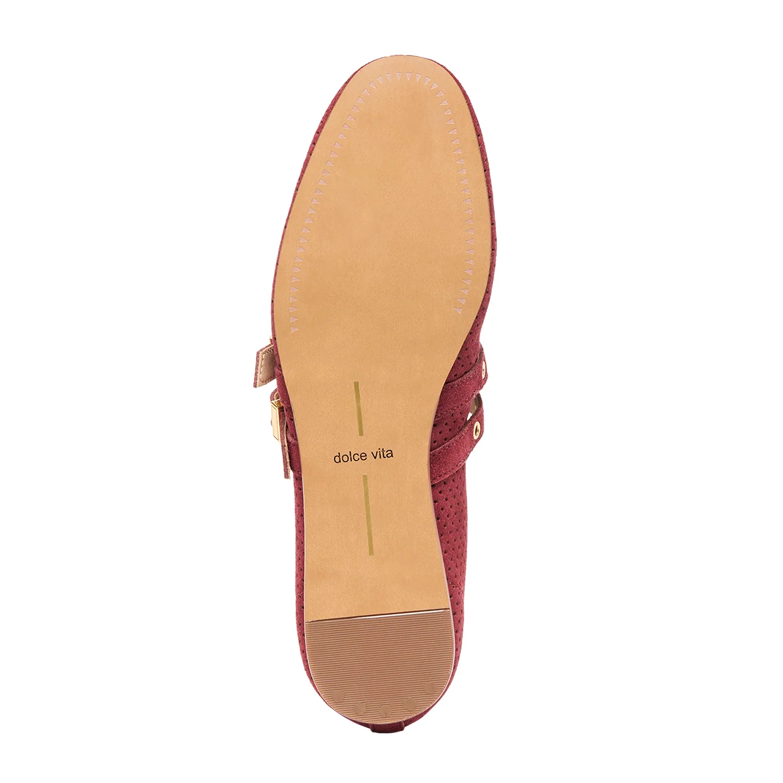 Dolce Vita Baylee Grommet Flat (Women) - Oxblood - Image 9