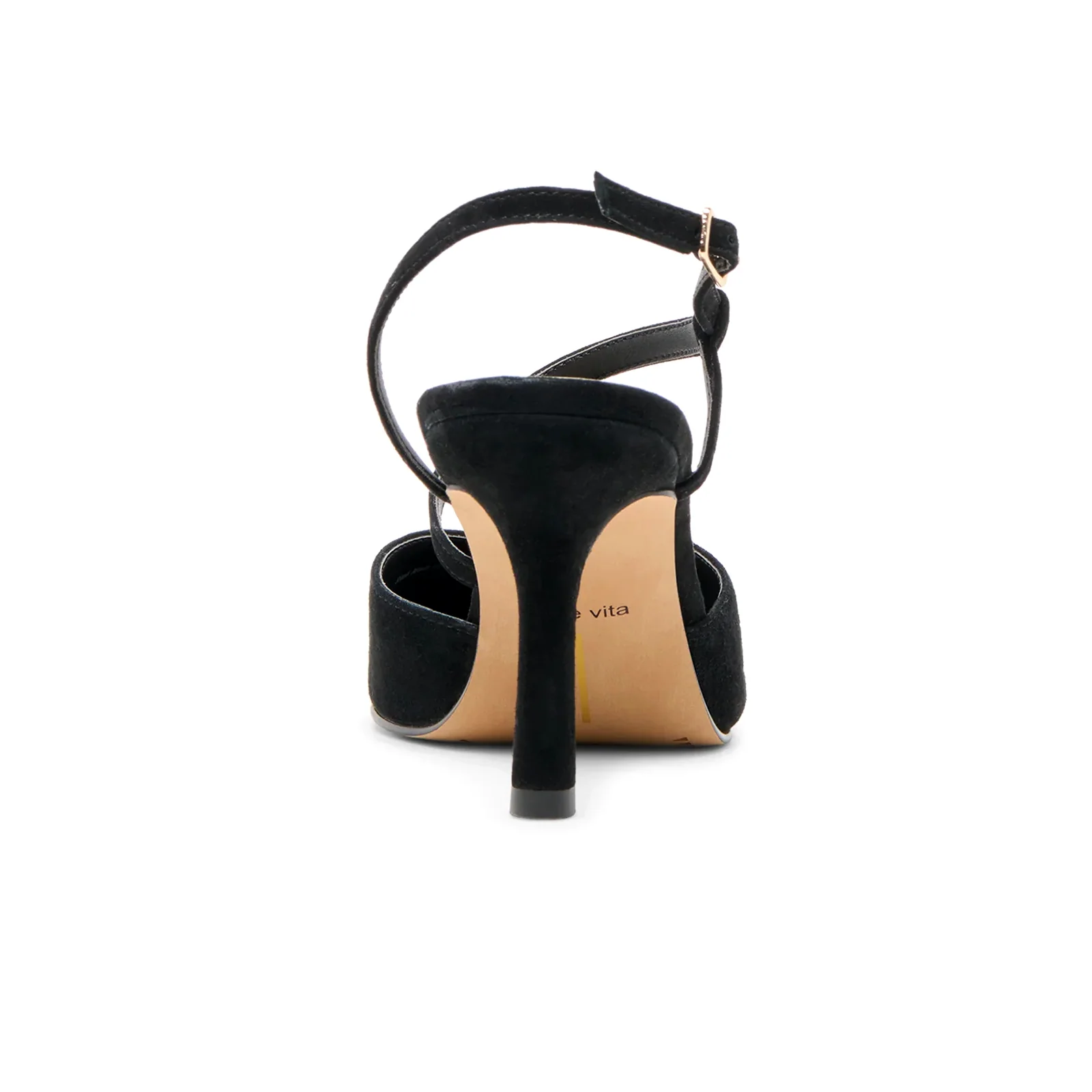 Dolce Vita Kamra Strappy Heel (Women) - Onyx Suede - Image 7