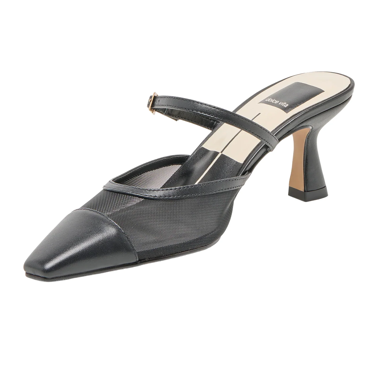 Dolce Vita Loyd Heeled Mule (Women) - Onyx - Image 4