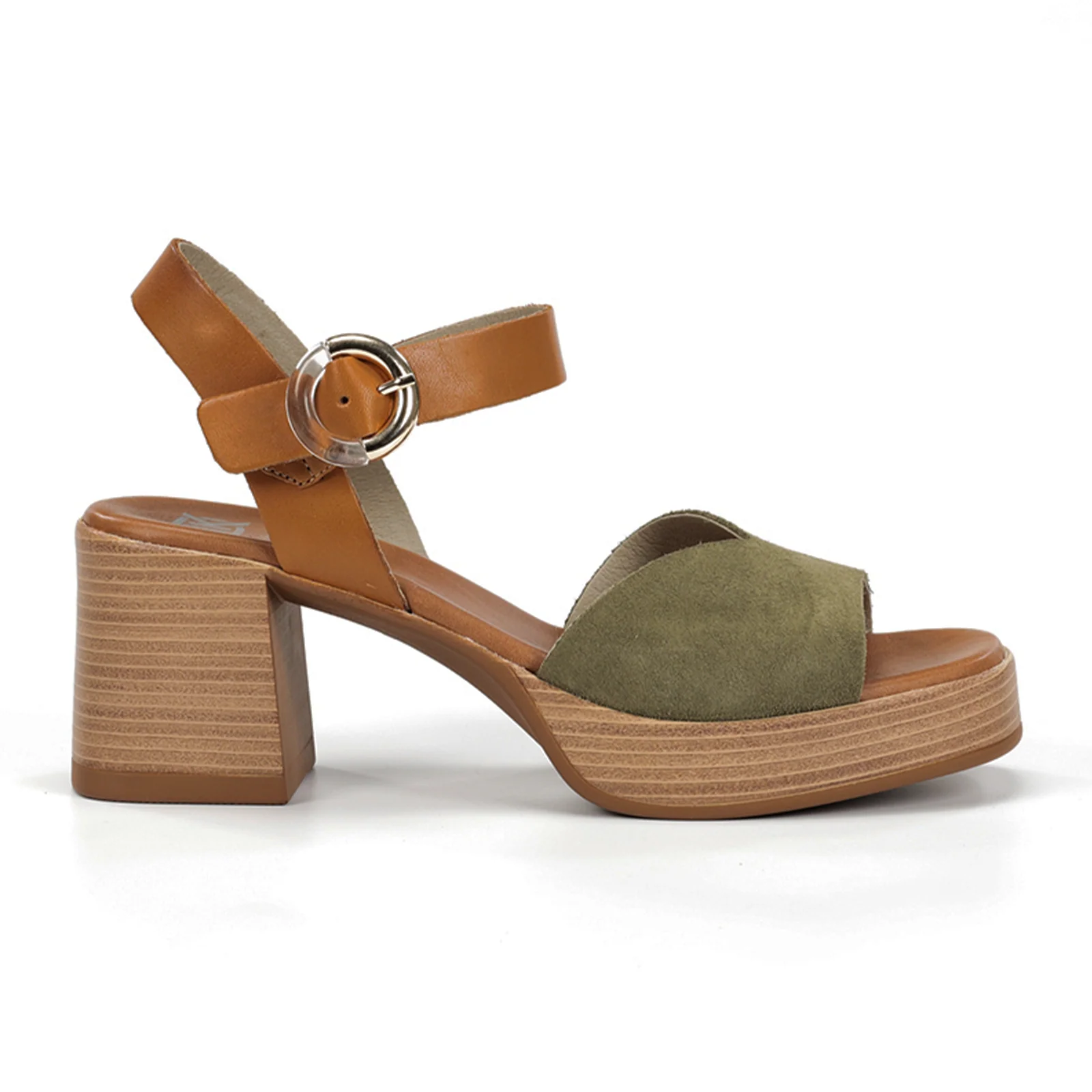 Dorking Diamond D9287 Heeled Sandal (Women) - Calf/Tibet Bosco/Cuero
