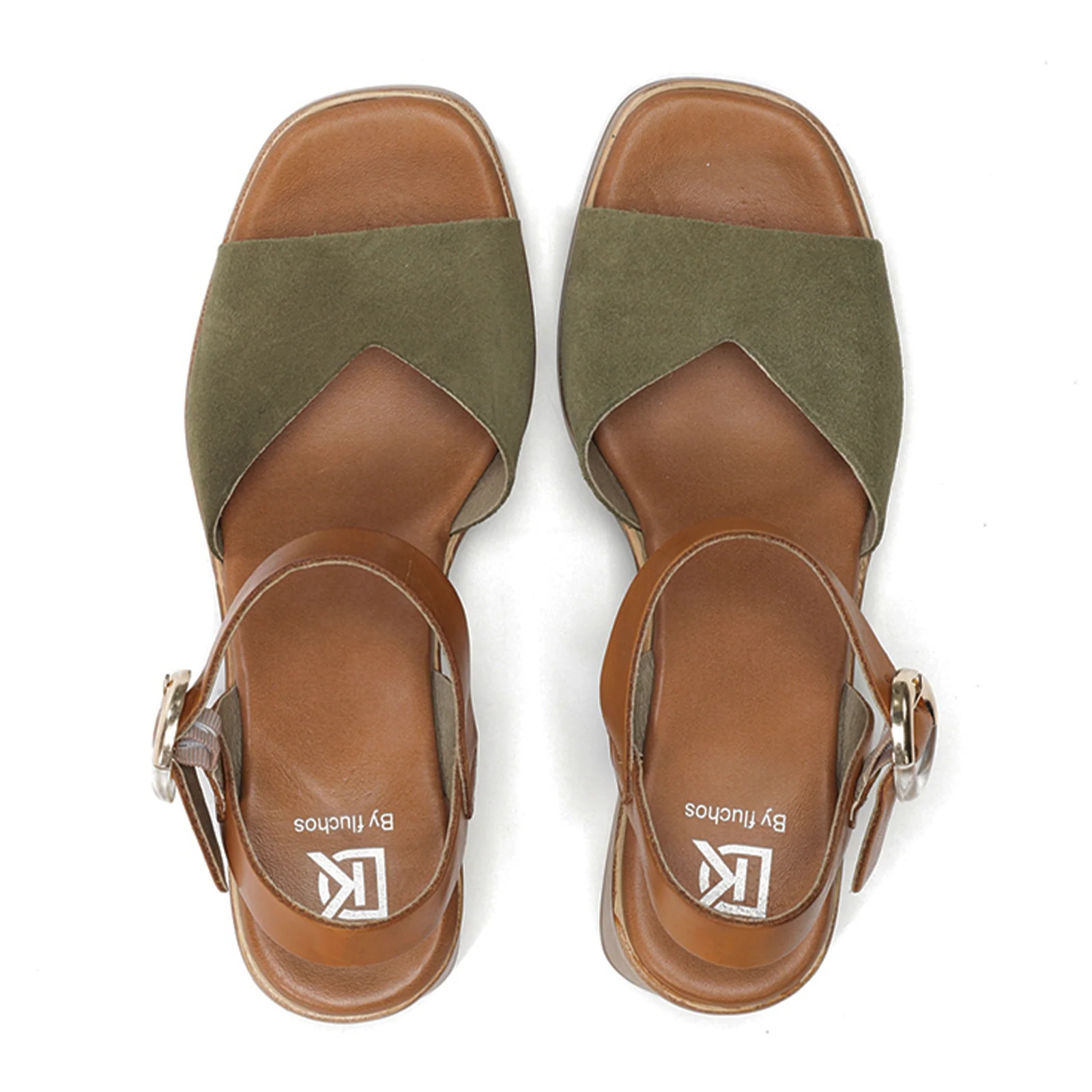Dorking Diamond D9287 Heeled Sandal (Women) - Calf/Tibet Bosco/Cuero - Image 7