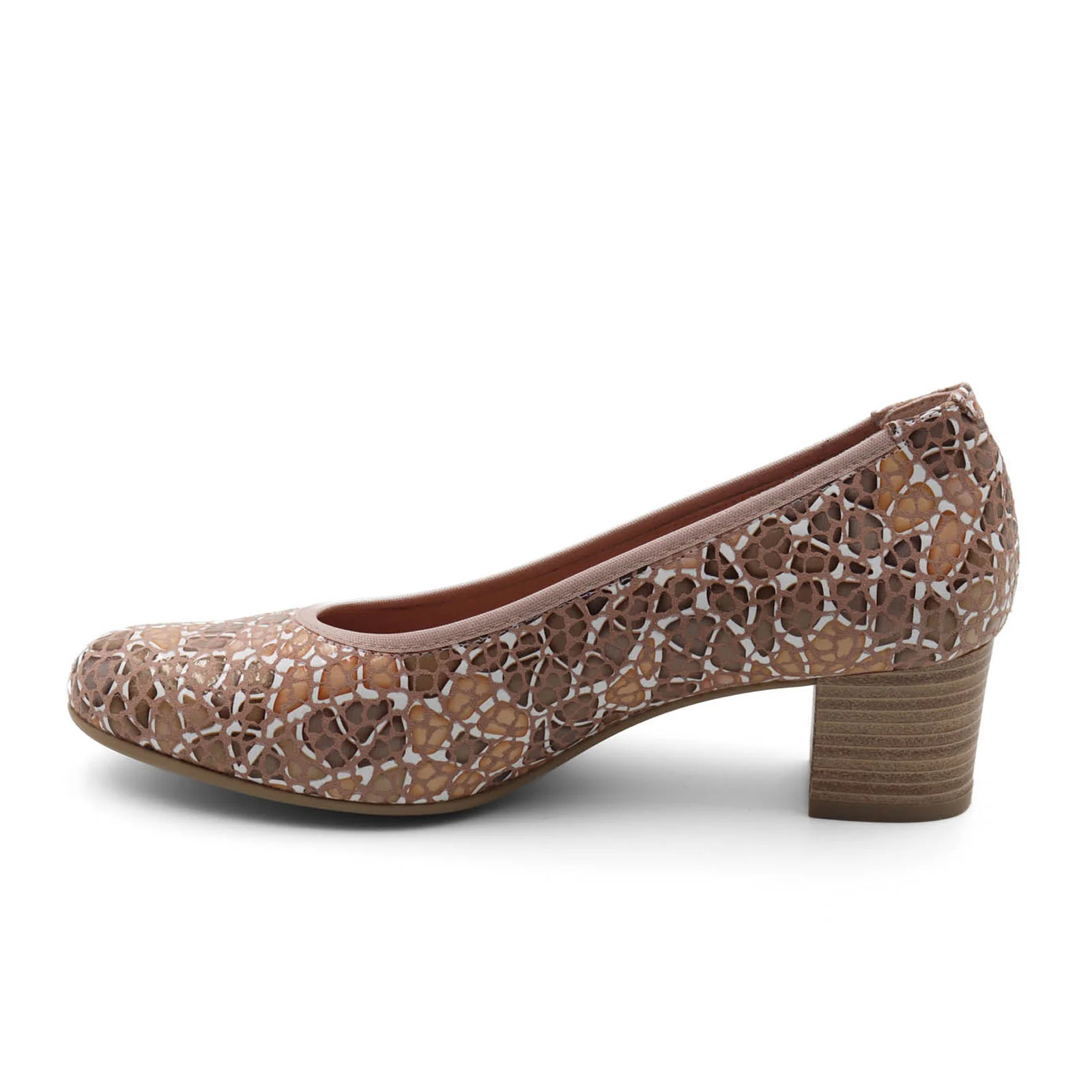 Dorking Geminis D8469 Pump (Women) - Taupe Print - Image 2