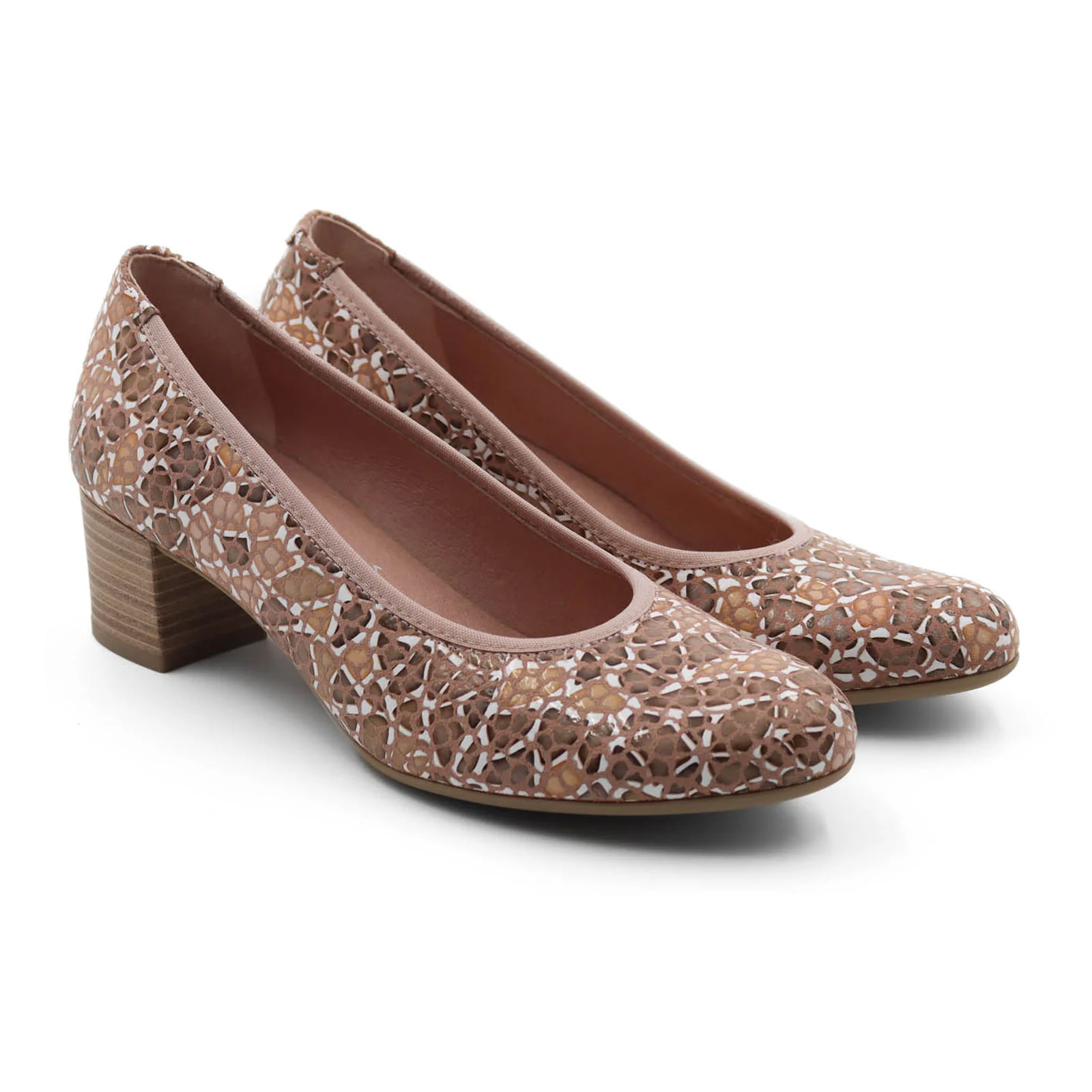Dorking Geminis D8469 Pump (Women) - Taupe Print - Image 4