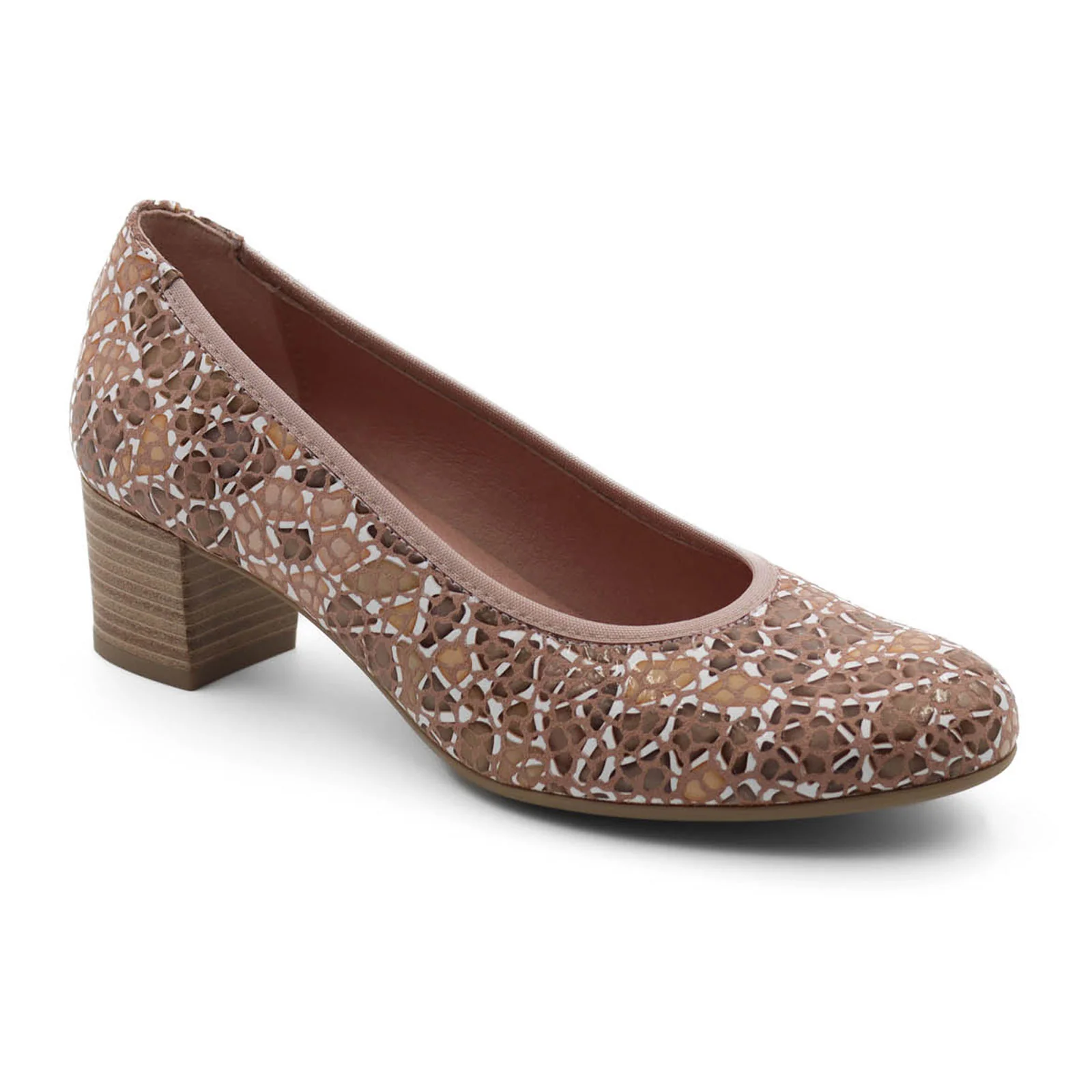 Dorking Geminis D8469 Pump (Women) - Taupe Print - Image 5