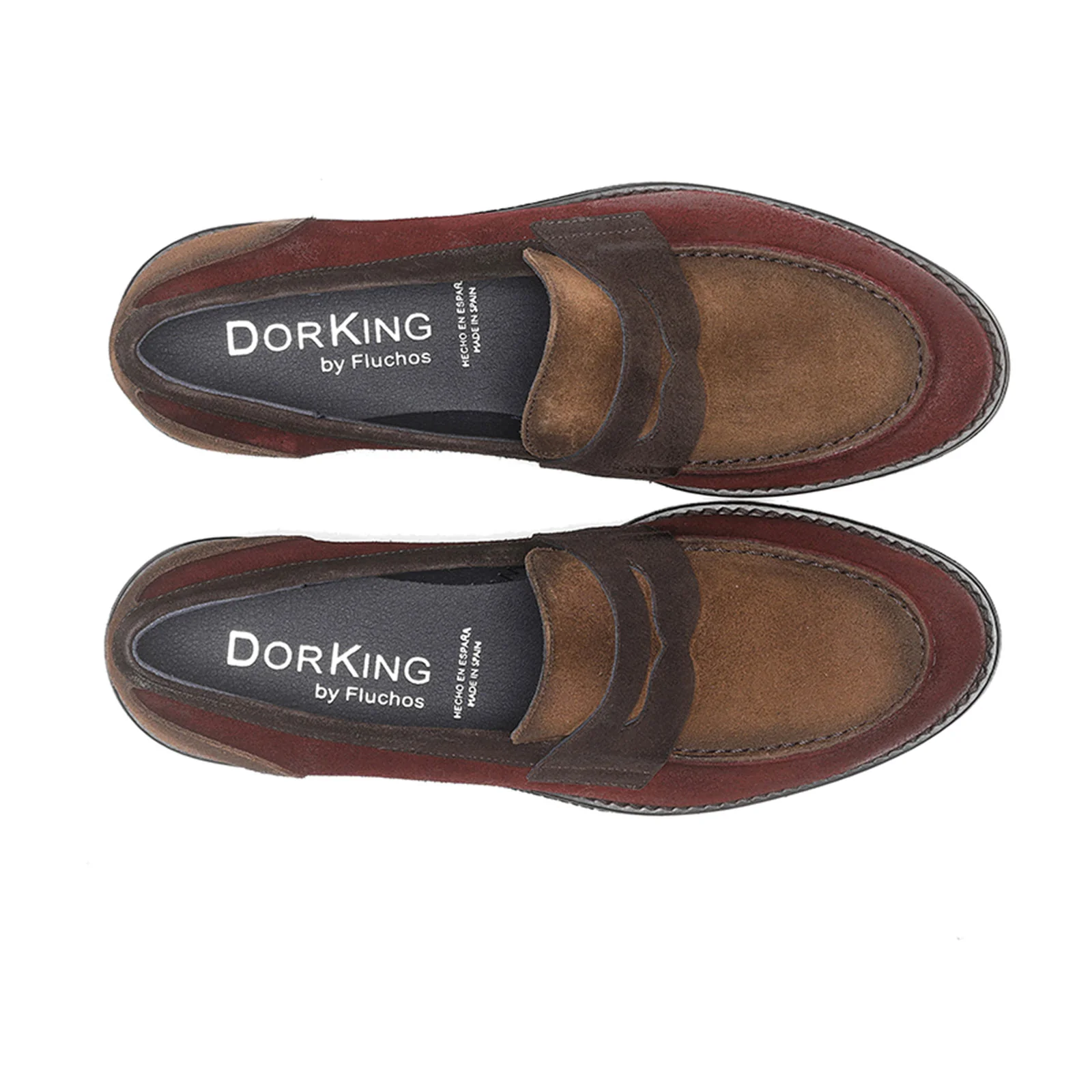 Dorking Harvard D8342 Loafer (Women) - Brick - Image 2