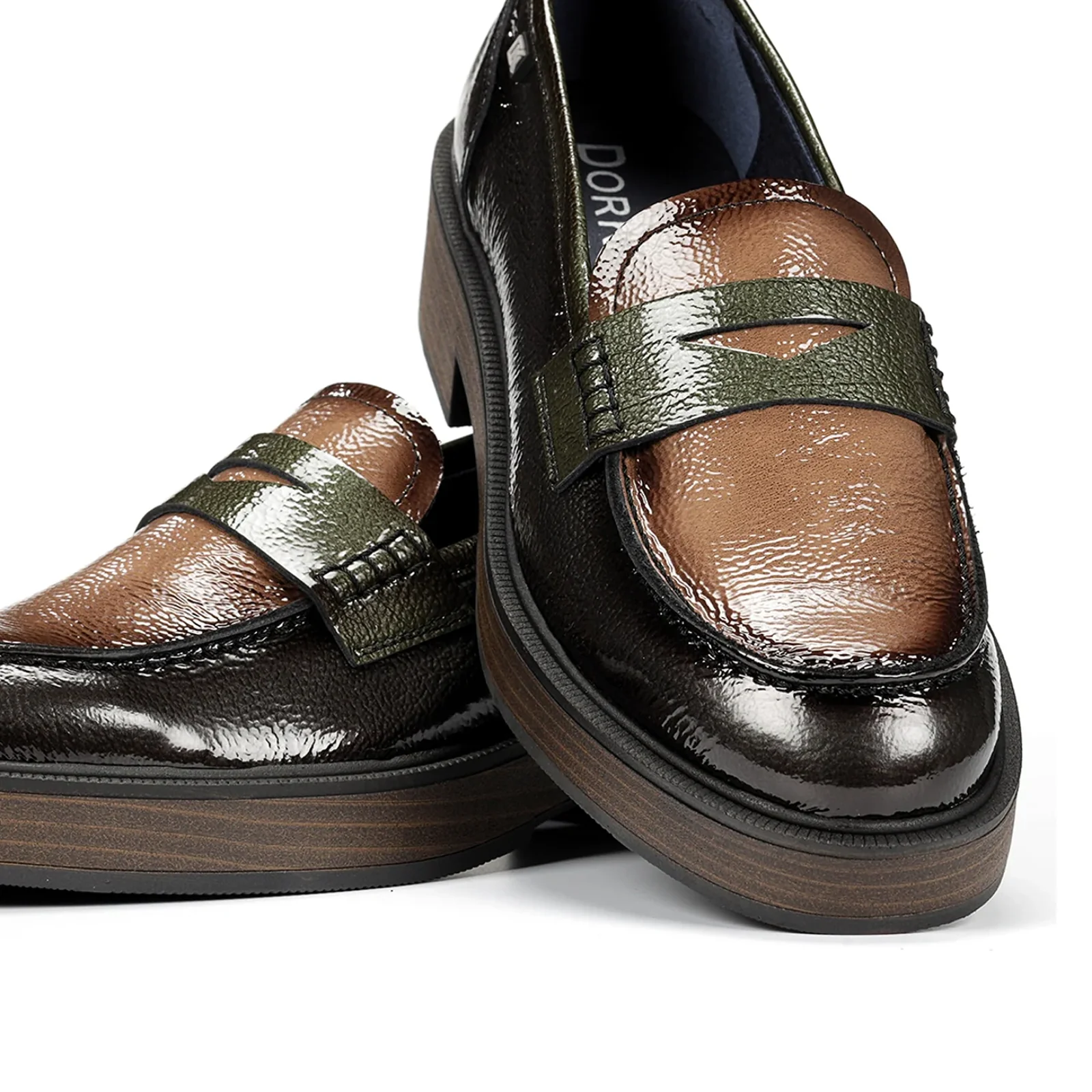 Dorking Idaly D9380 Loafer (Women) - Rock/Naplack/Rock Grafito/Marmota - Image 5