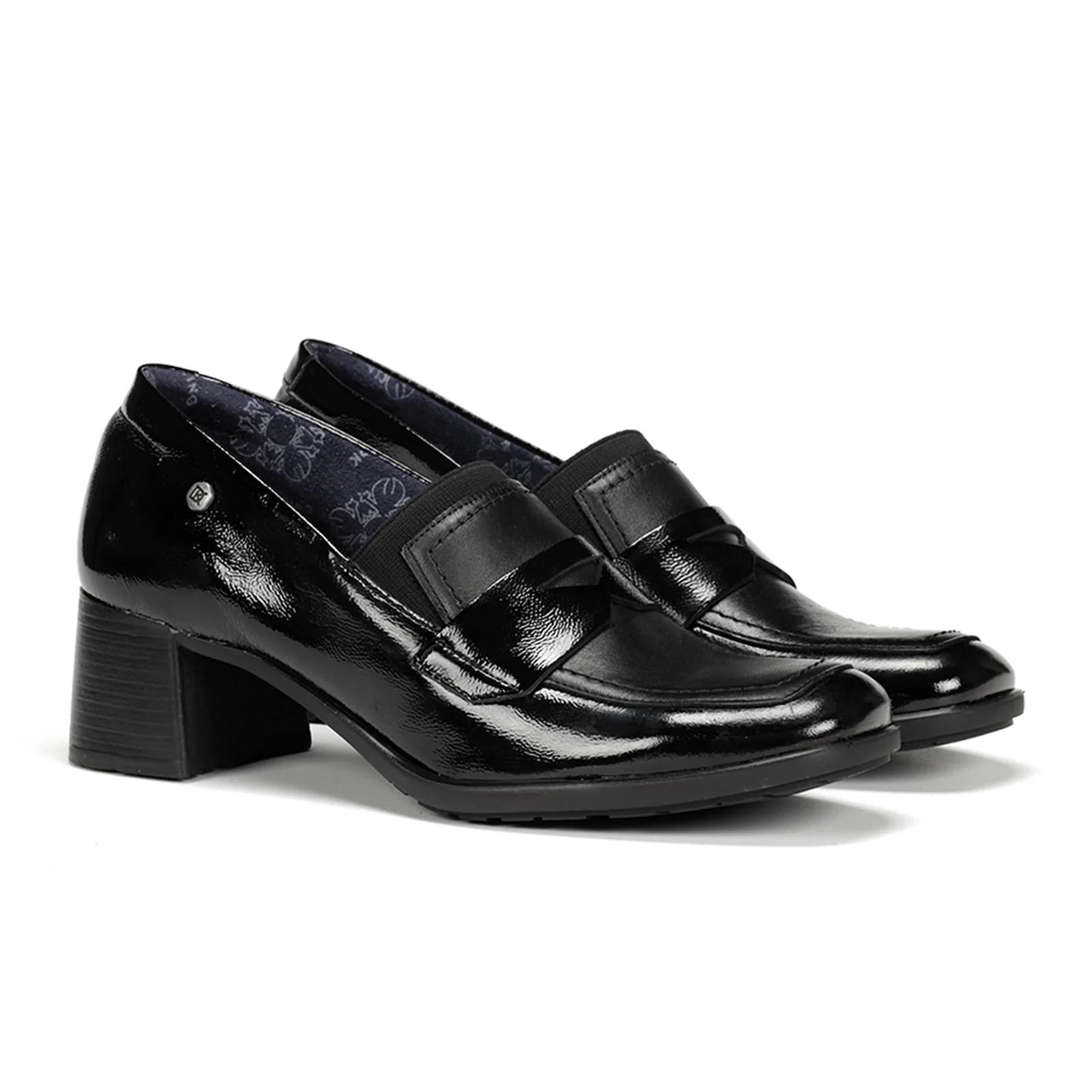 Dorking Ikia D9205 Heeled Loafer (Women) - Naplak/Sugar Negro - Image 3