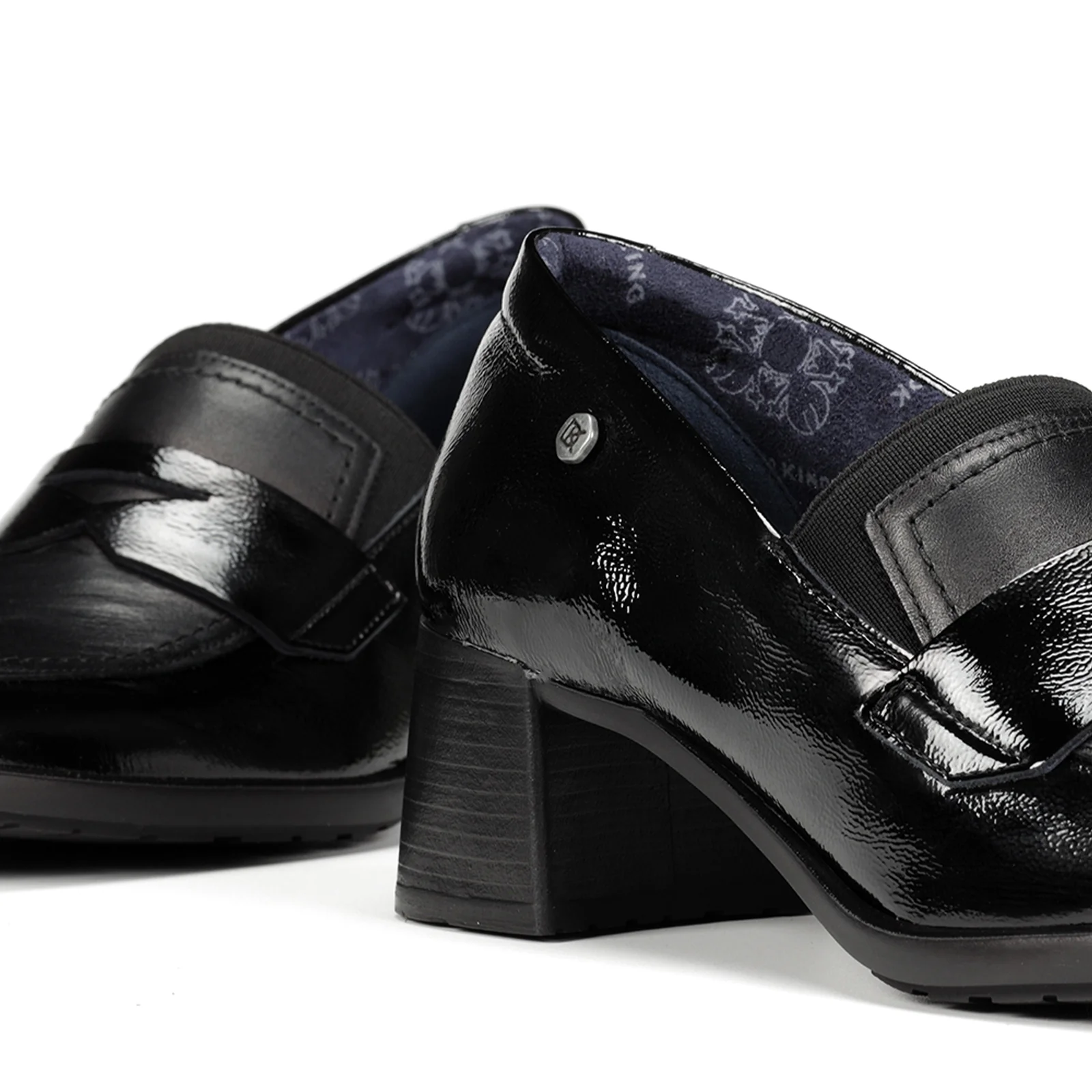 Dorking Ikia D9205 Heeled Loafer (Women) - Naplak/Sugar Negro - Image 8