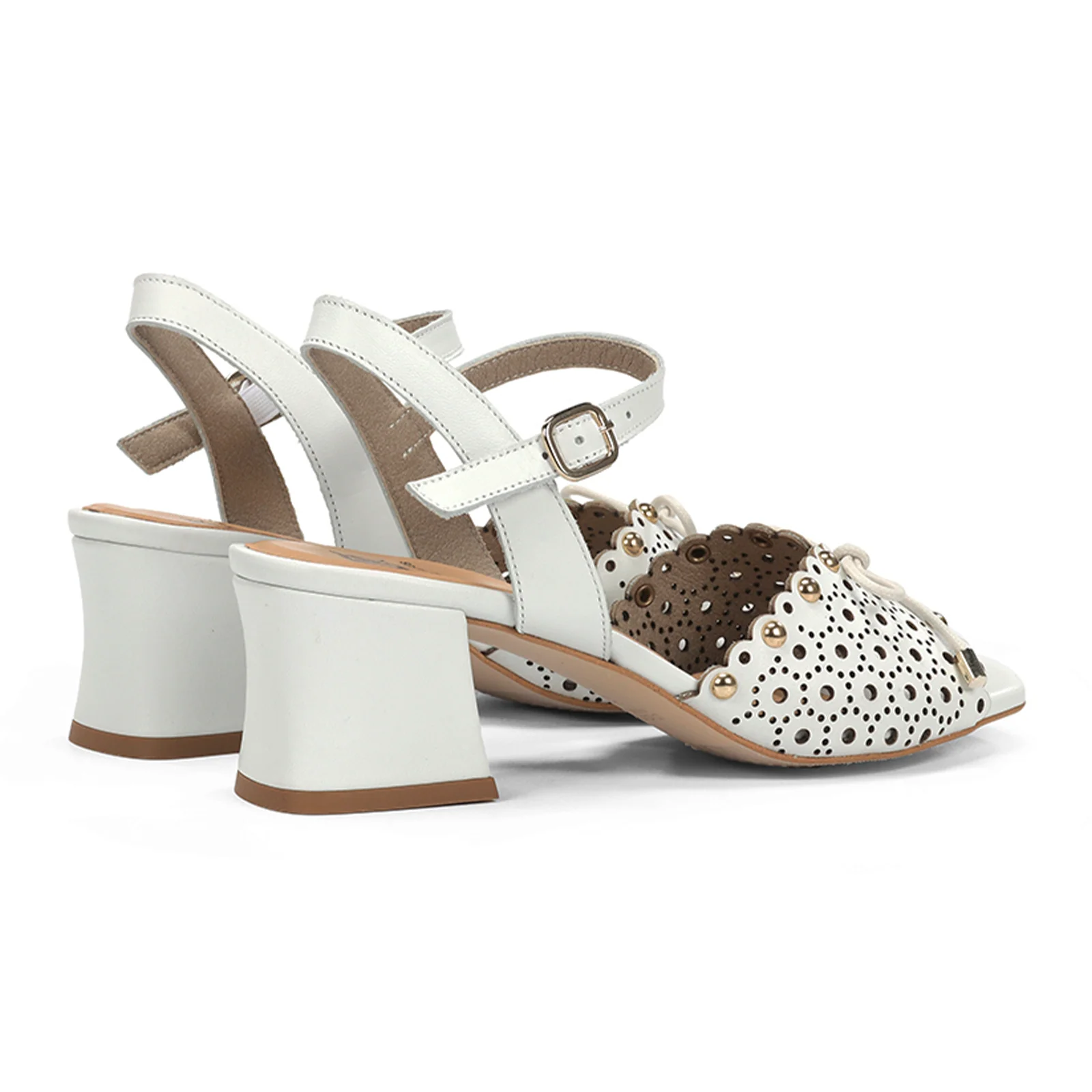 Dorking Larus D9457 Heeled Sandal (Women) - Tibet Blanco - Image 3