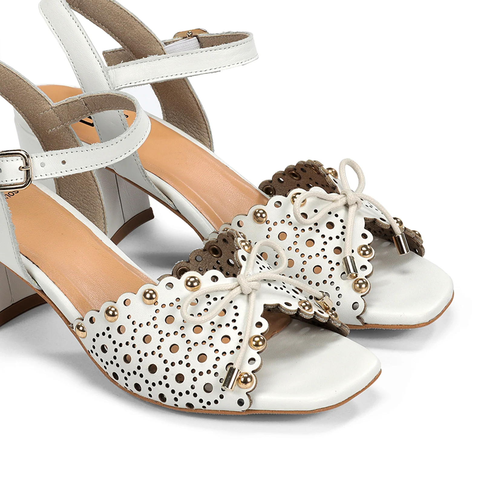Dorking Larus D9457 Heeled Sandal (Women) - Tibet Blanco - Image 5