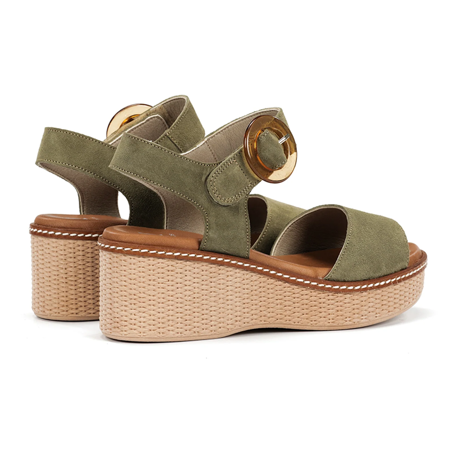Dorking Nido D9450 Wedge Sandal (Women) - Calf Bosco - Image 3