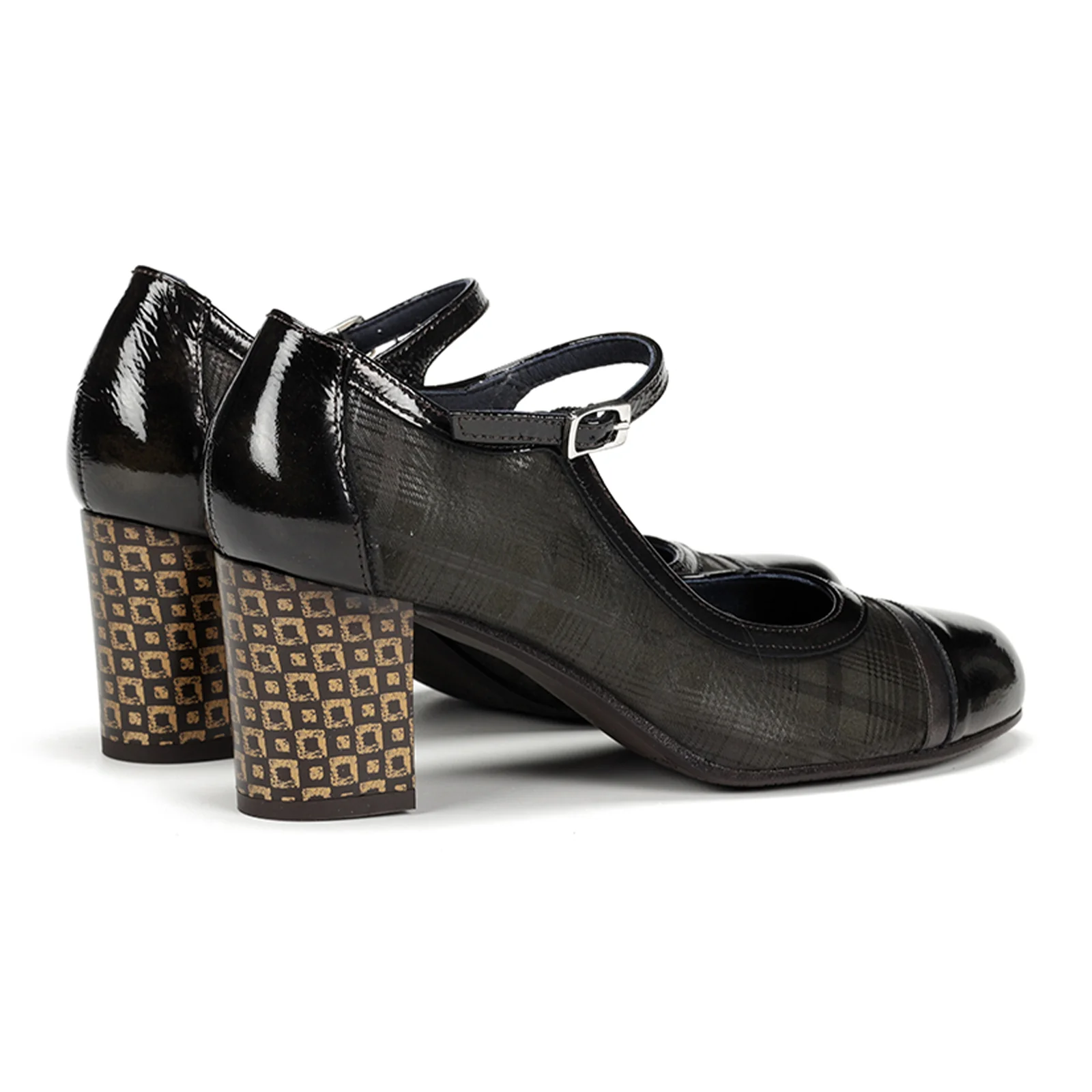Dorking Rodin D8669 Heeled Mary Jane (Women) - Campbel/Kaki - Image 5