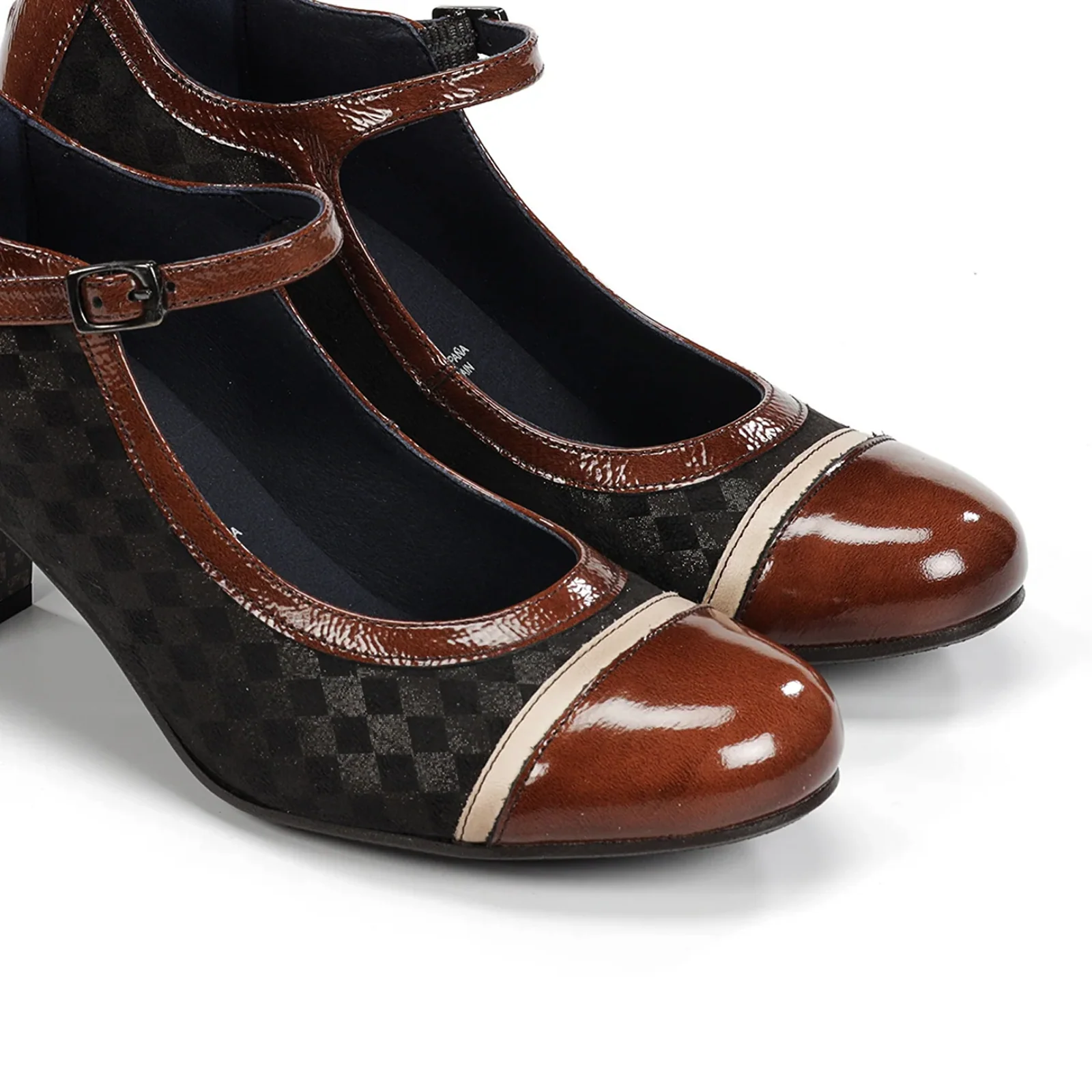 Dorking Rodin D8669 Heeled Mary Jane (Women) - Carcas/Napla/Suga Cafe - Image 4