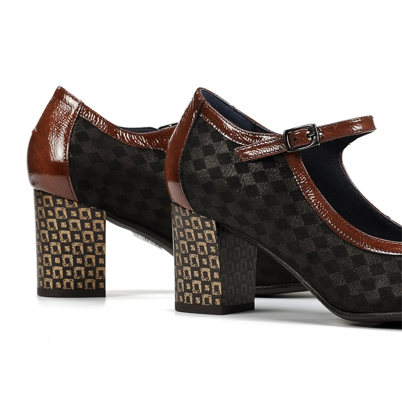 Dorking Rodin D8669 Heeled Mary Jane (Women) - Carcas/Napla/Suga Cafe - Image 5