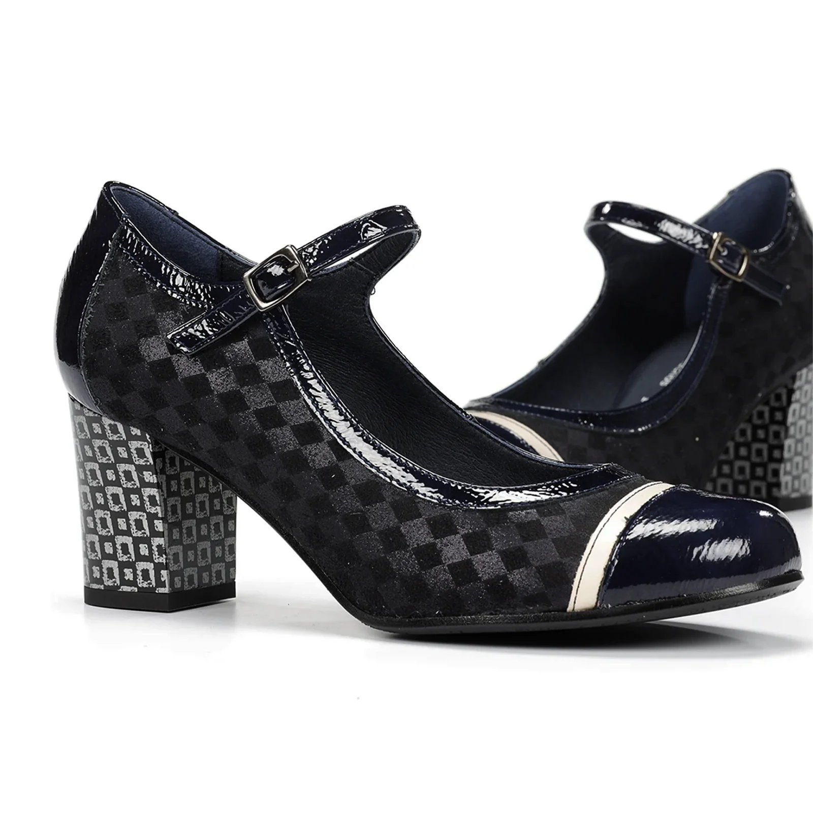 Dorking Rodin D8669 Heeled Mary Jane (Women) - Carcas/Napla/Suga Marino - Image 5