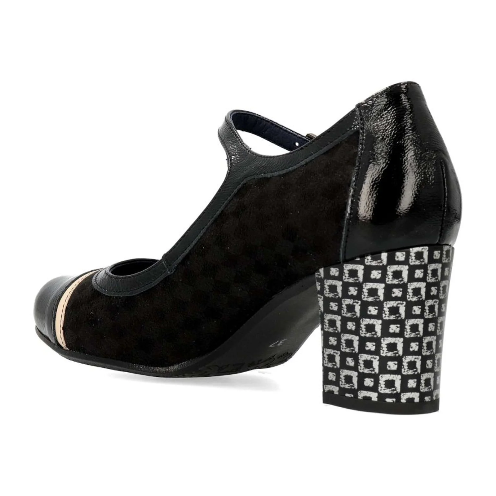 Dorking Rodin D8669 Heeled Mary Jane (Women) - Carcas/Napla/Suga Negro - Image 4
