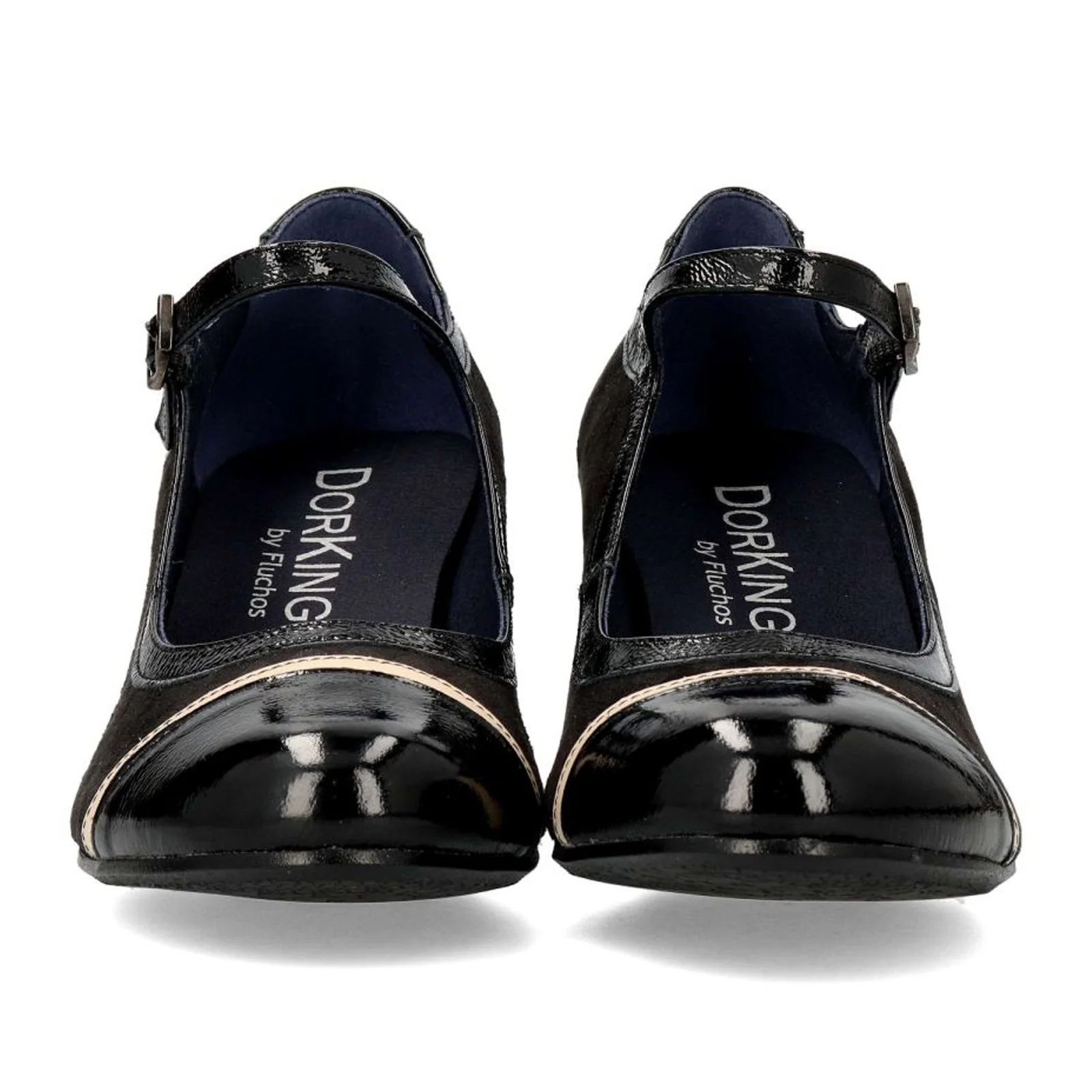 Dorking Rodin D8669 Heeled Mary Jane (Women) - Carcas/Napla/Suga Negro - Image 5