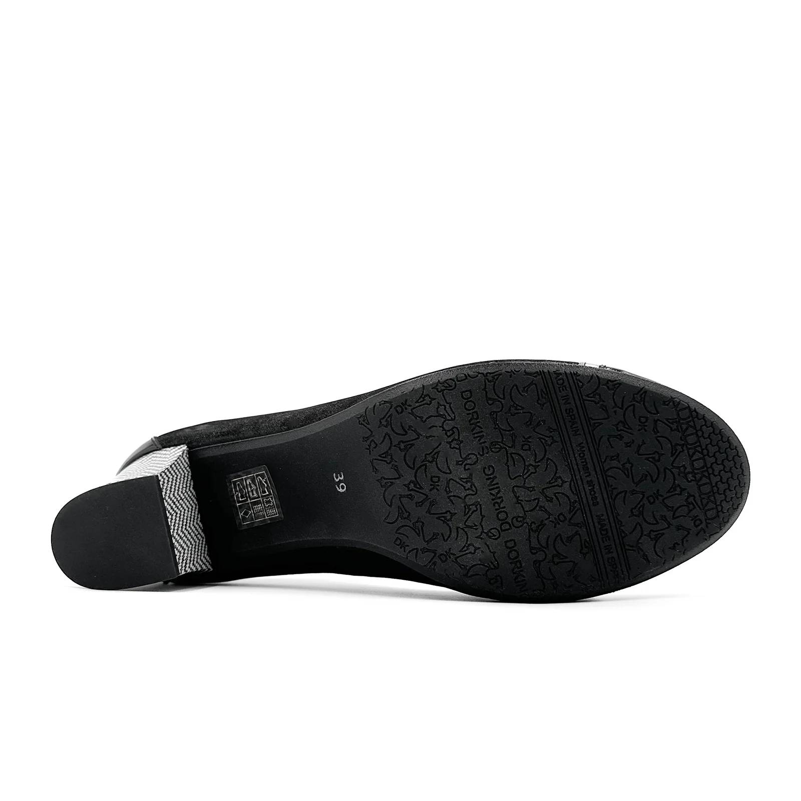 Dorking Rodin D9092 Heeled Mary Jane (Women) - Lamin Negro - Image 4