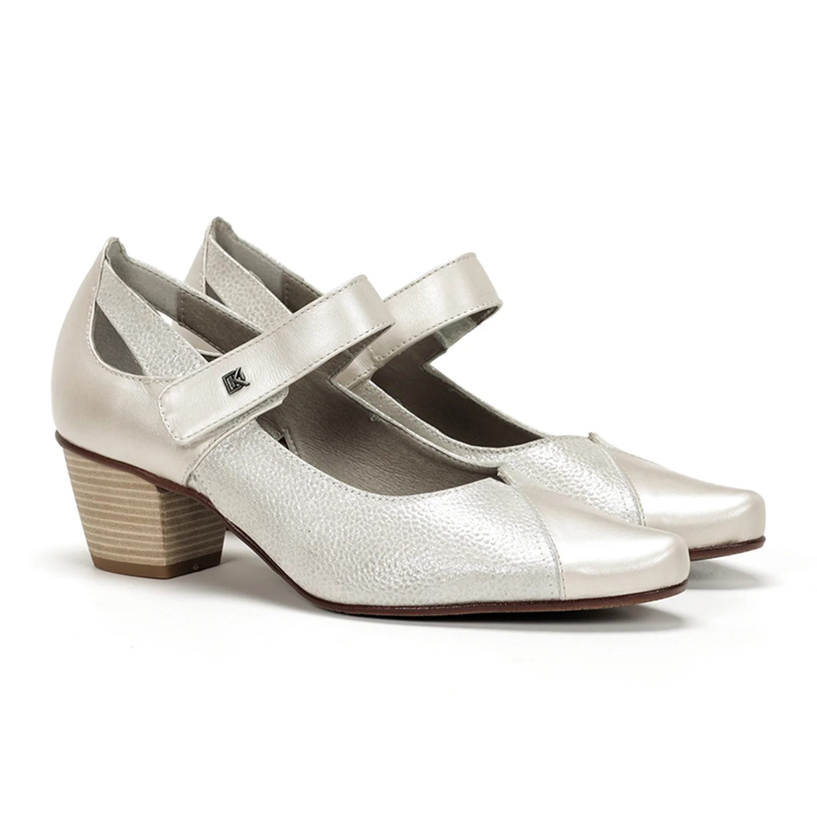 Dorking Triana D7746 Heeled Mary Jane (Women) - Natural - Image 2