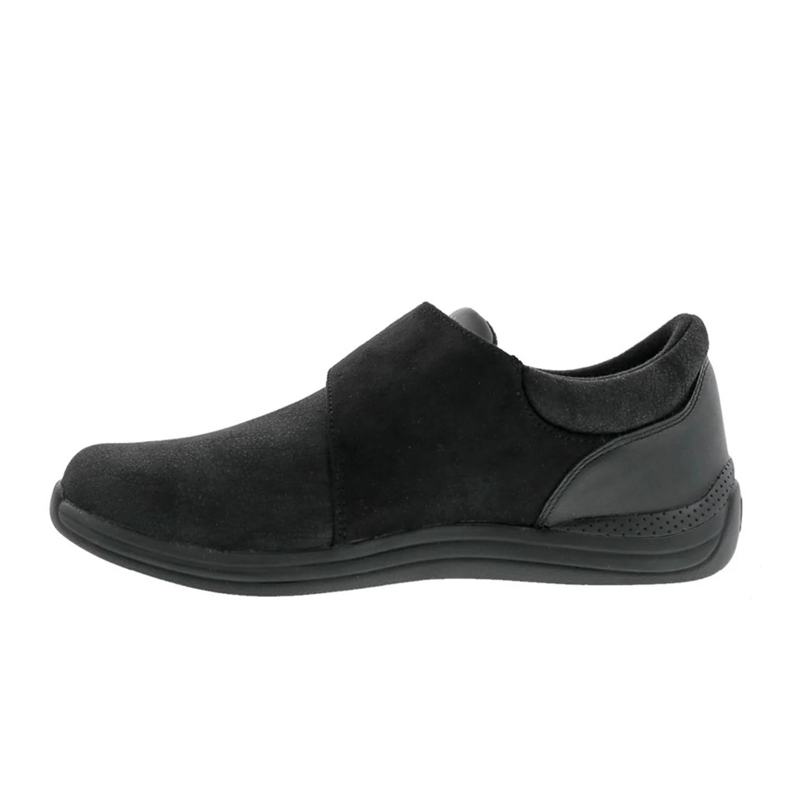 Drew Moonlite Slip On (Women) - Black Stretch Leather - Image 2