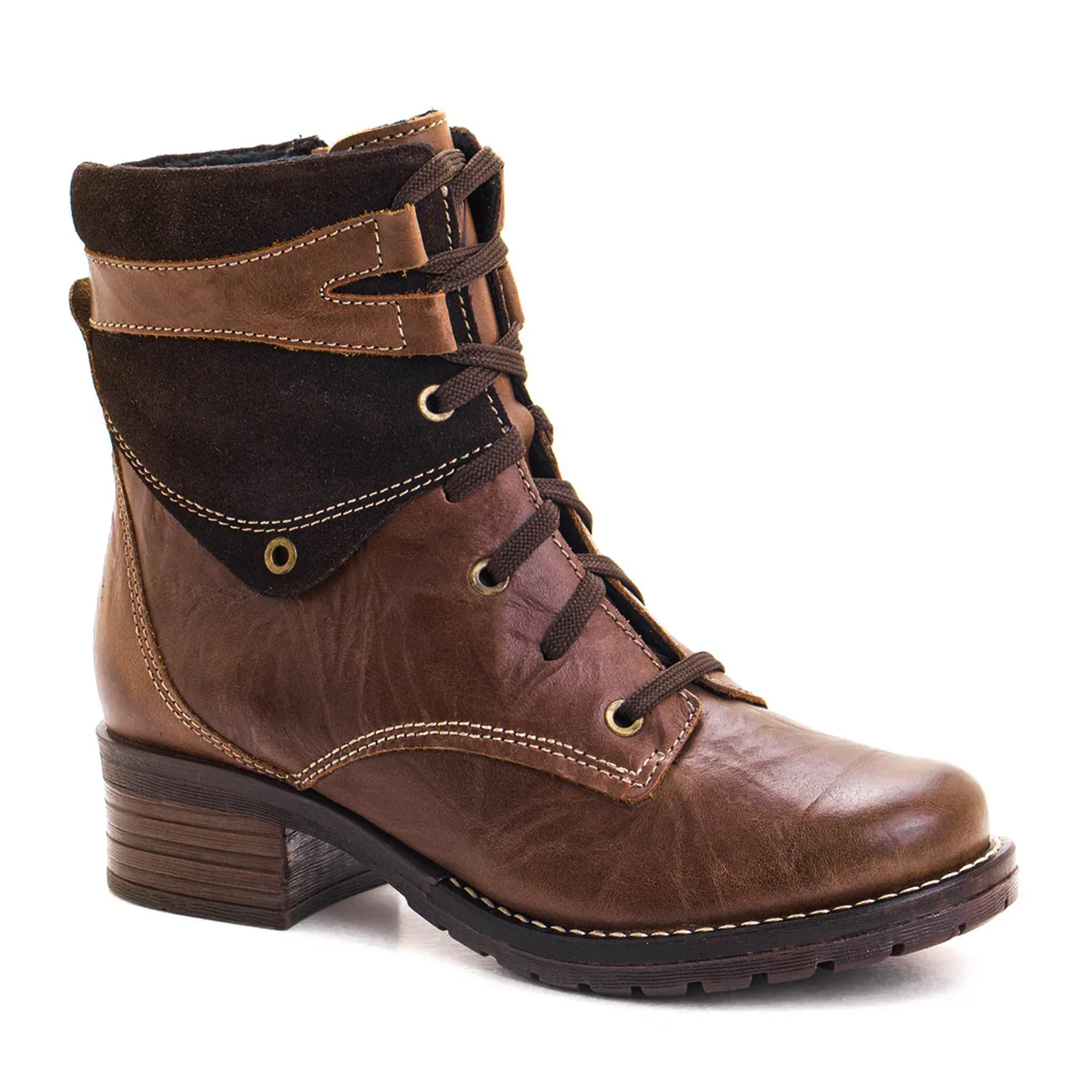 Dromedaris Kara Suede Mid Boot (Women) - Chocolate - Image 3