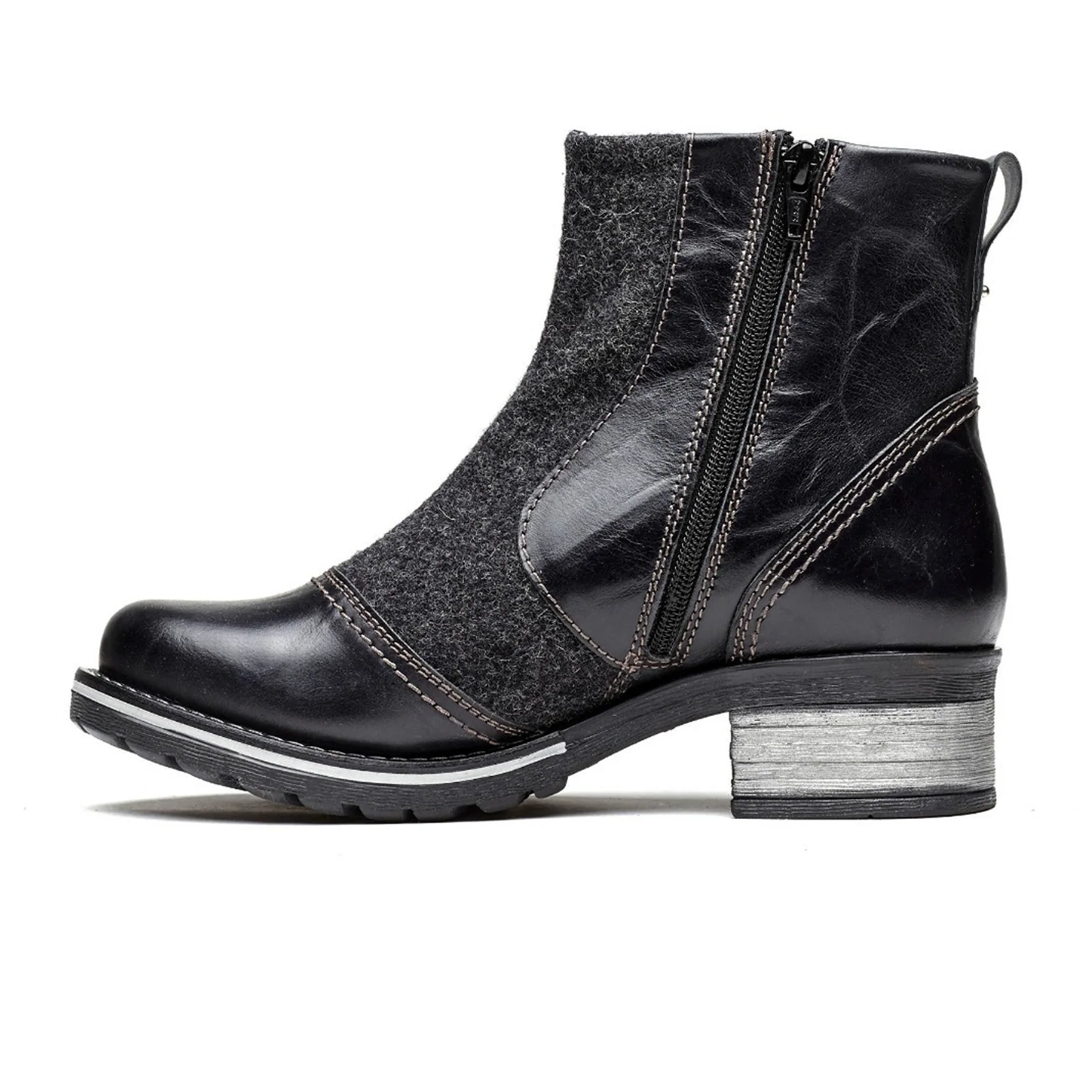 Dromedaris Kassia Burel Ankle Boot (Women) - Black - Image 2