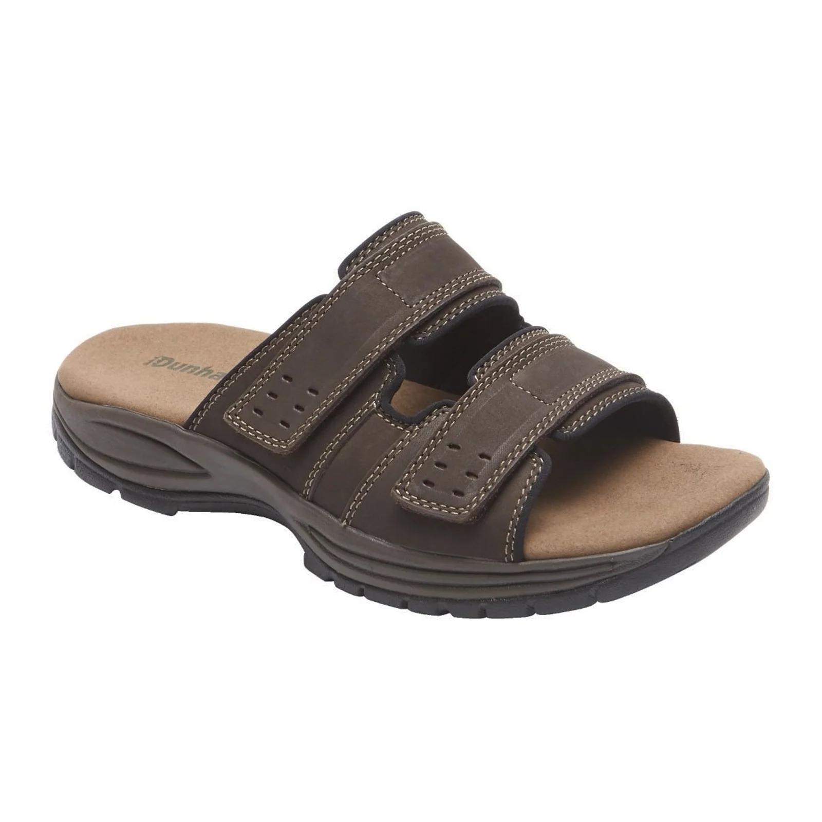 Dunham Newport Slide Sandal (Men) - Dark Brown - Image 3