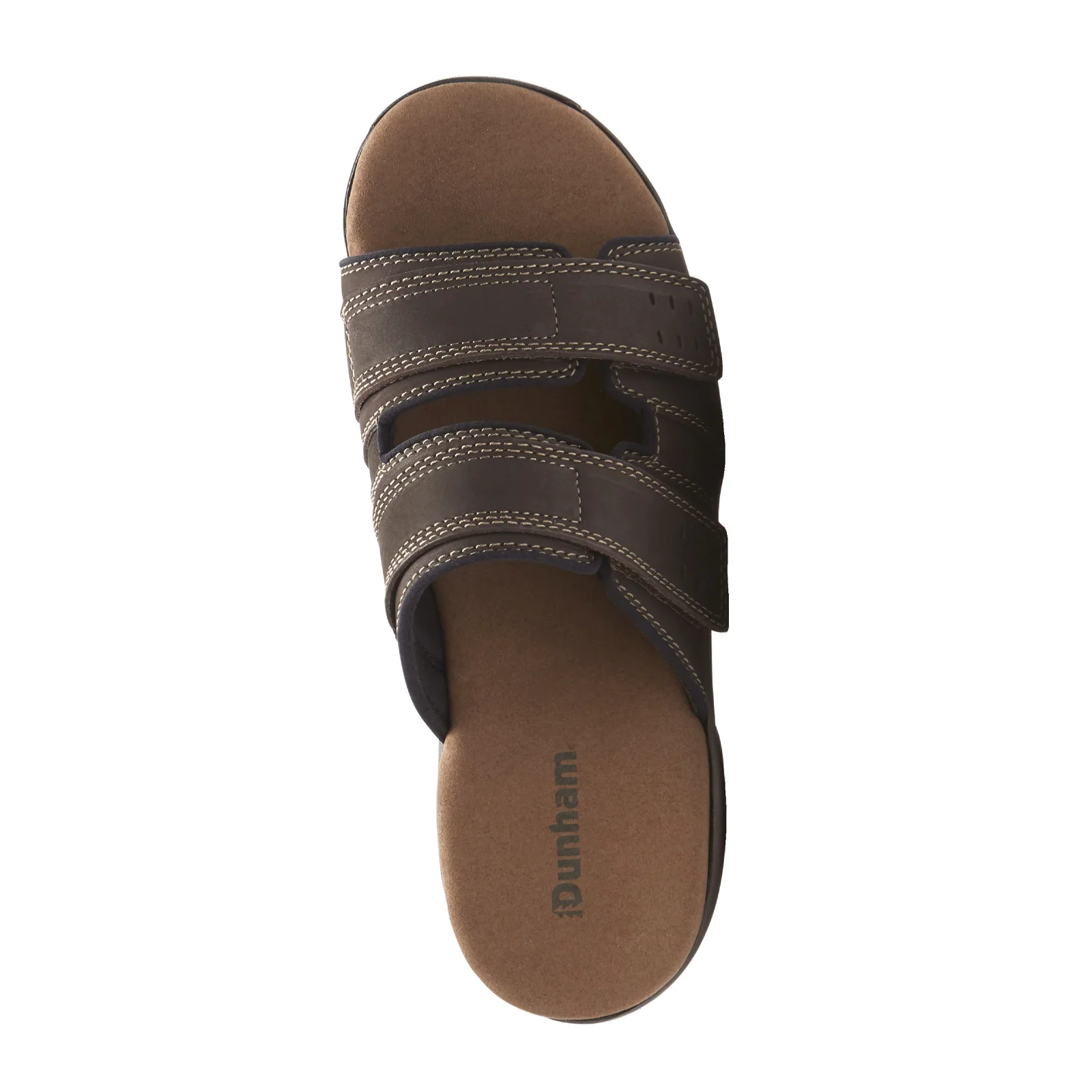 Dunham Newport Slide Sandal (Men) - Dark Brown - Image 4