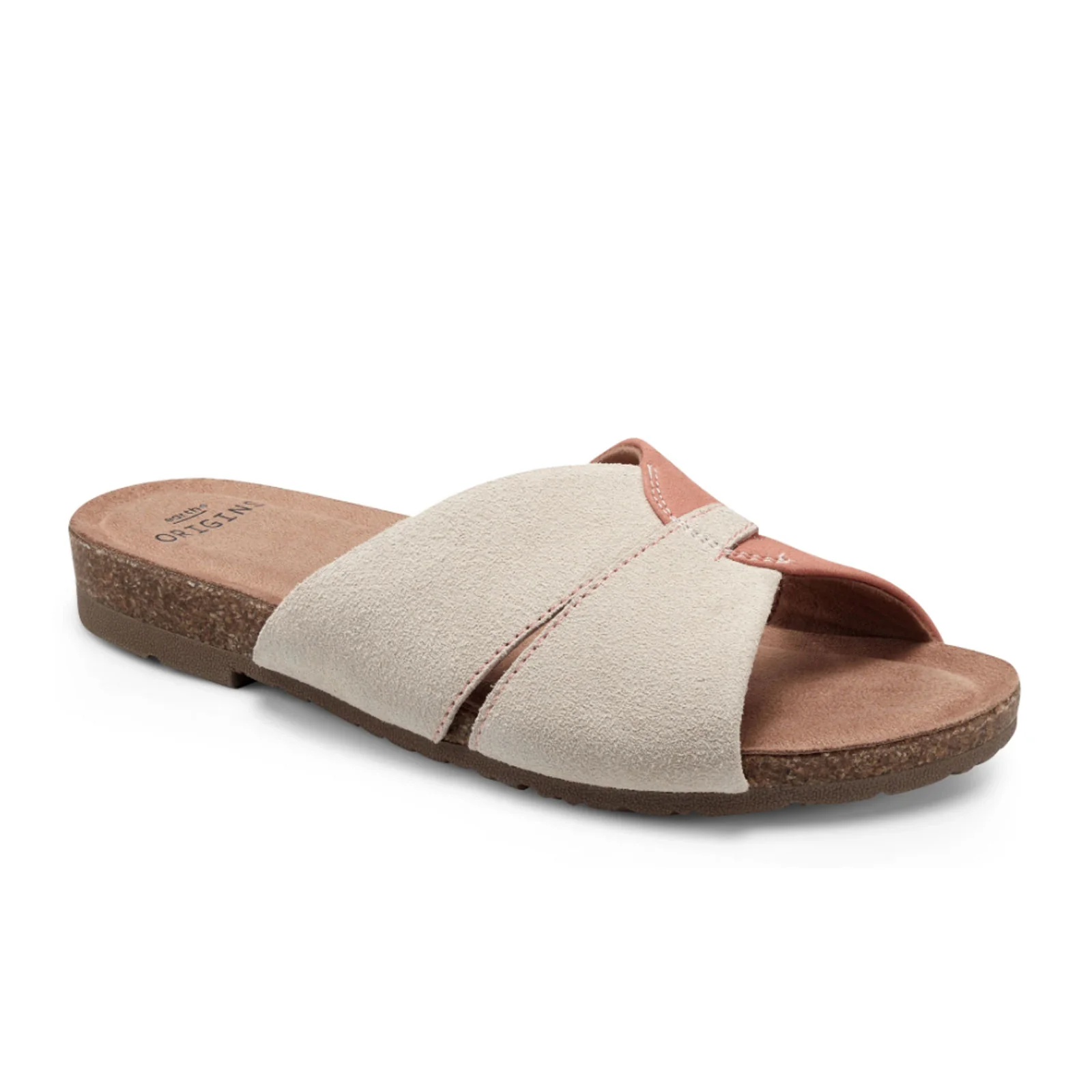 Earth Lexi Slide Sandal (Women) - Peach Multi