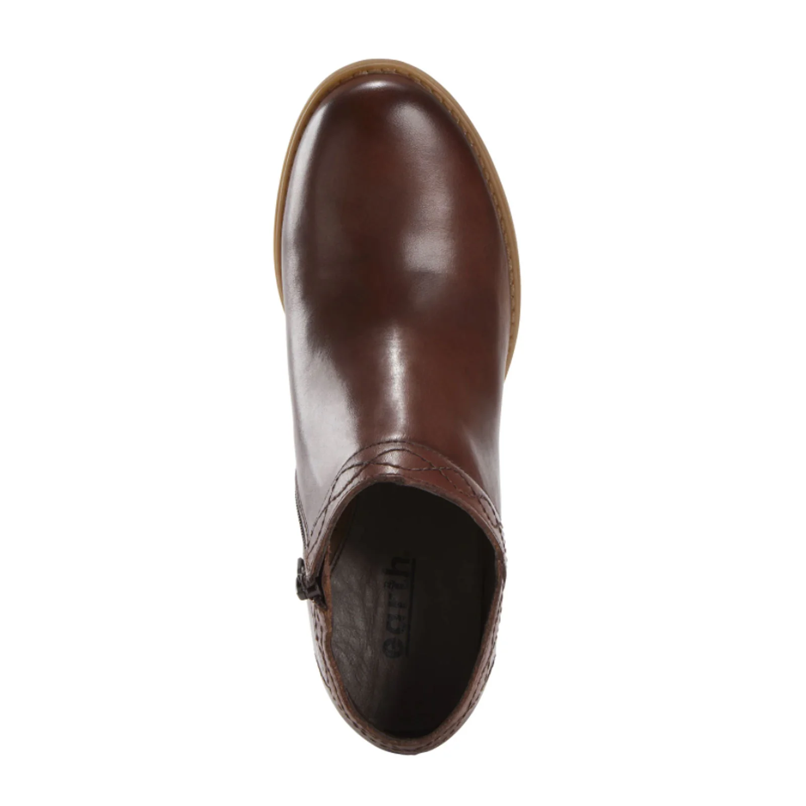 Earth Lina Austin Wide Ankle Boot (Women) - Mahogany - Image 2