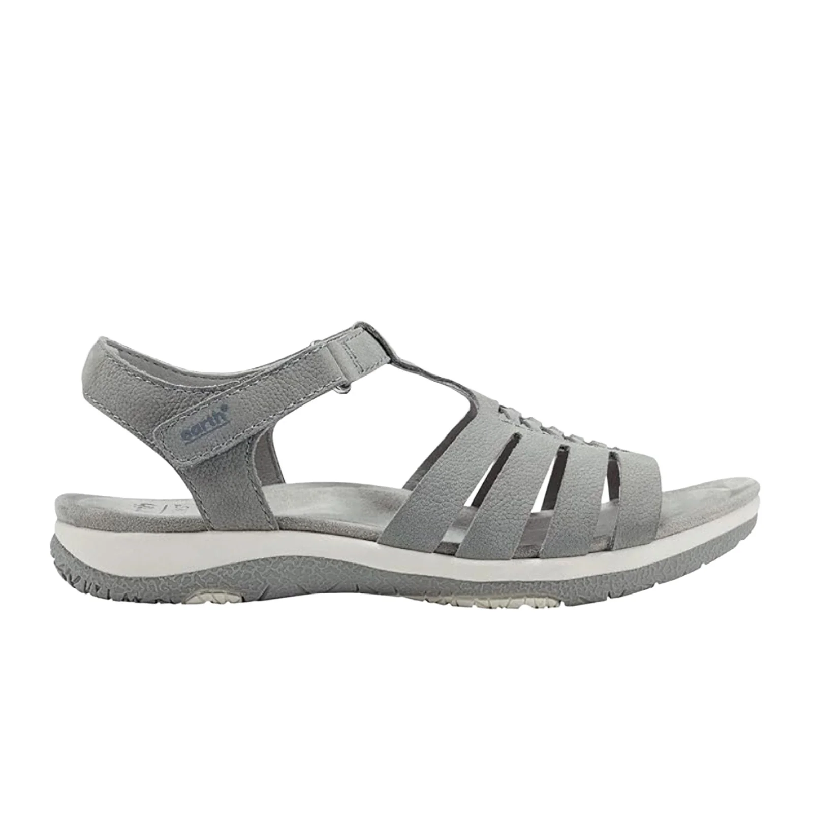 Earth Saila Strappy Sandal (Women) - Medium Gray