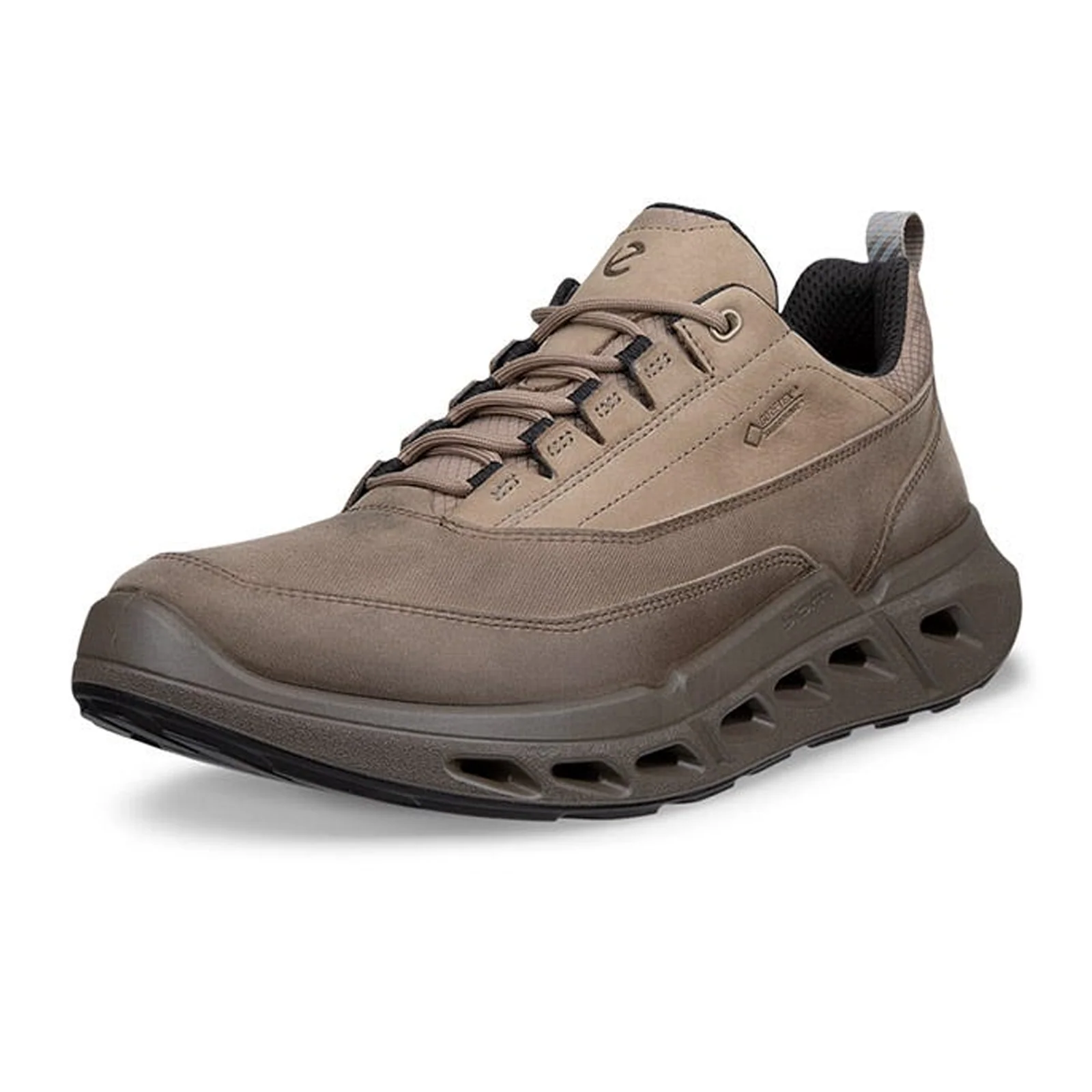 ECCO Biom 720 M Low GTXS LEA Sneaker (Men) - Dark Clay/Taupe/Taupe - Image 2