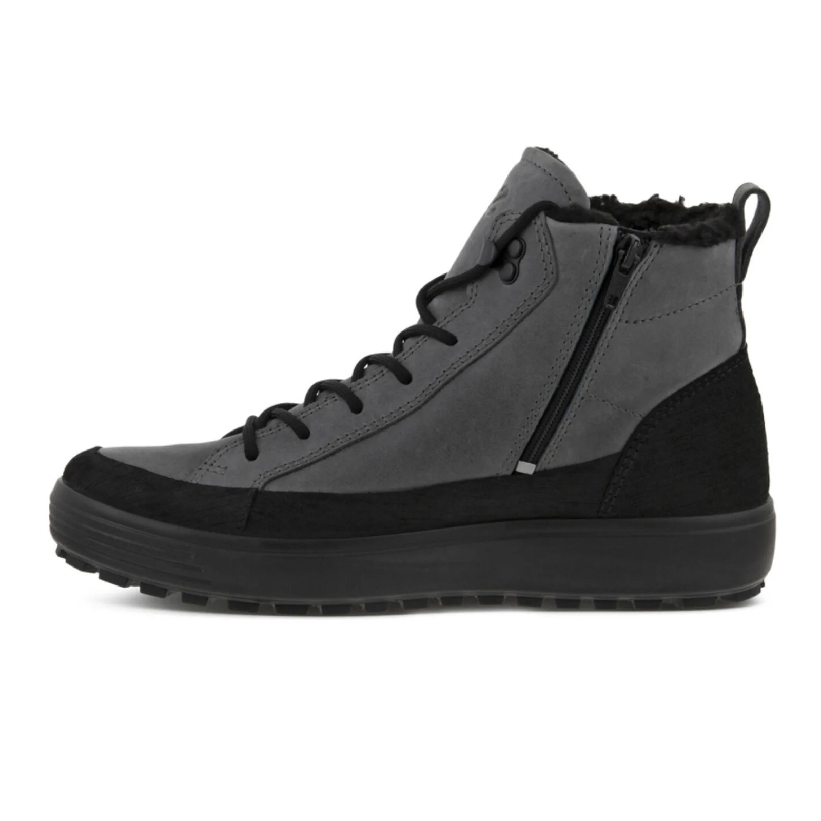 ECCO Soft 7 Tred Winter Boot (Men) - Black/Titanium - Image 2