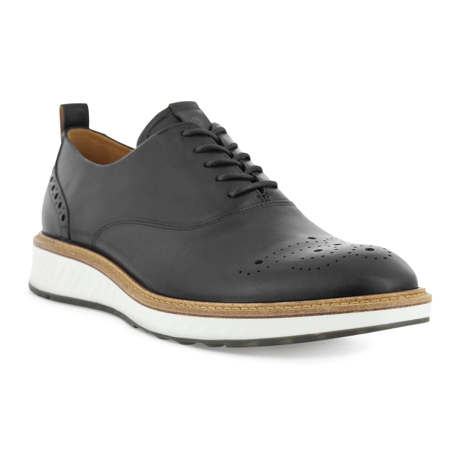 ECCO St 1 Hybrid Derby Wingtip Oxford (Men) - Black - Image 5