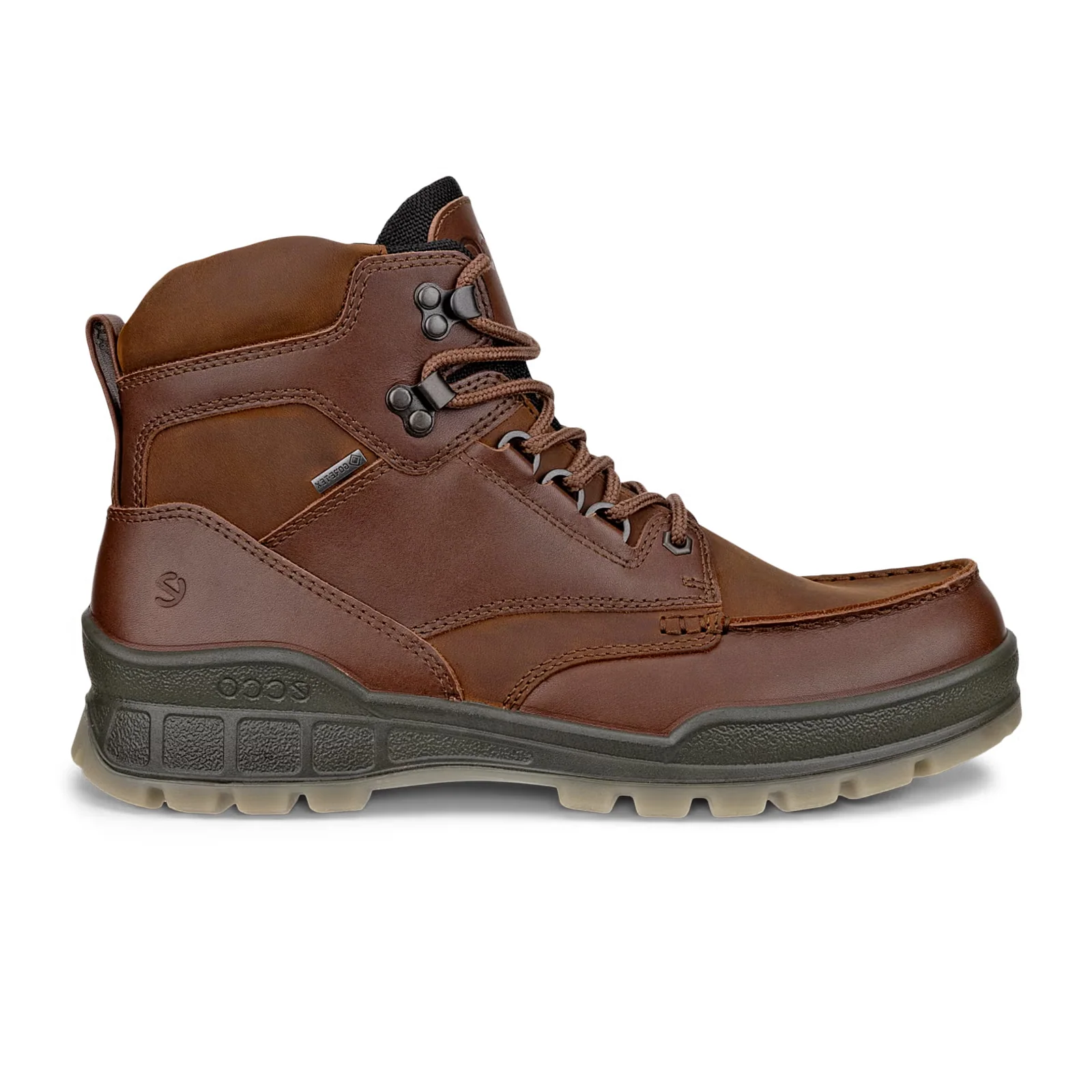 ECCO Track 25 Mid GTX Hiking Shoe (Men) - Bison/Bison