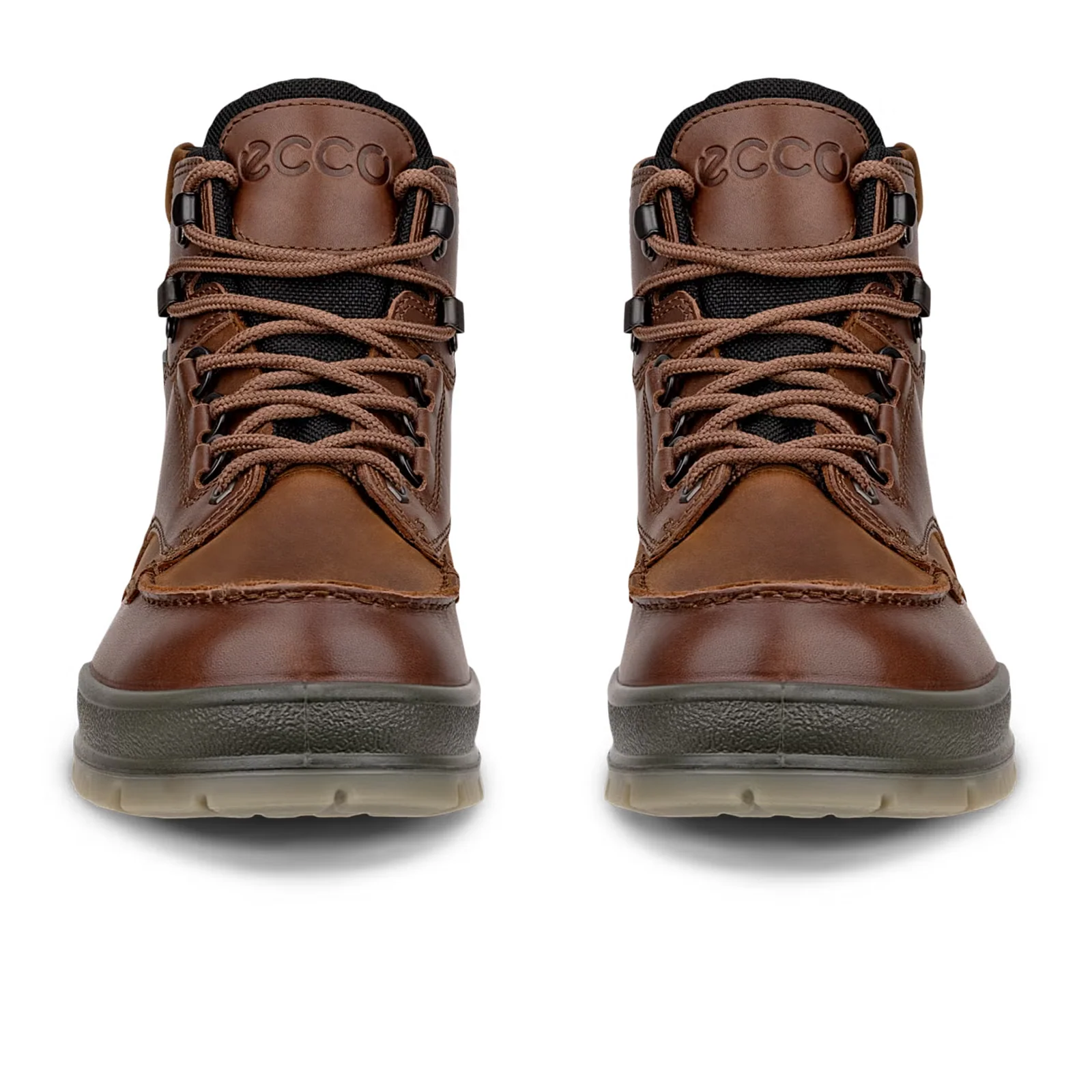 ECCO Track 25 Mid GTX Hiking Shoe (Men) - Bison/Bison - Image 5