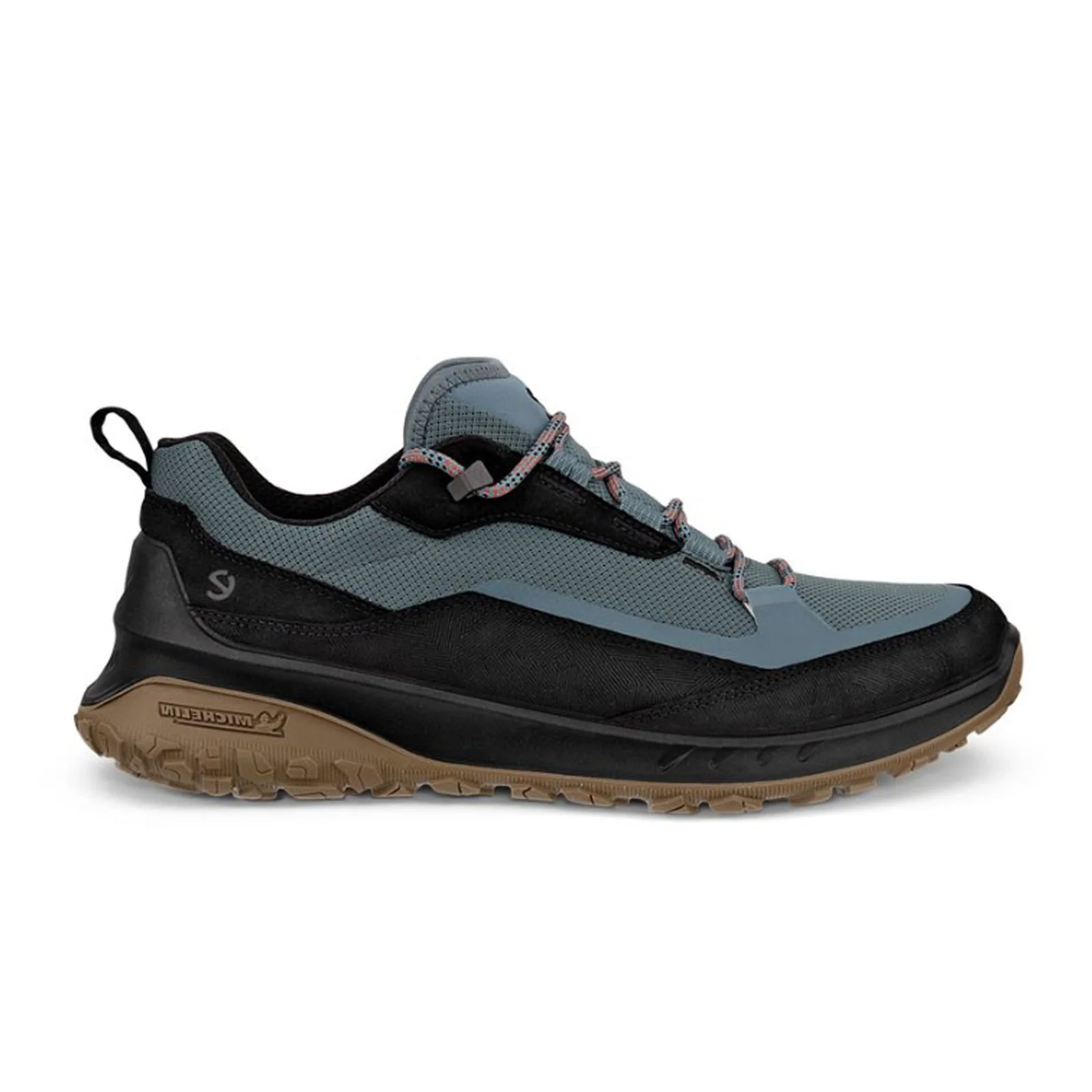 ECCO Ult-Trn Waterproof Low Hiking Shoe (Men) - Black/Trooper