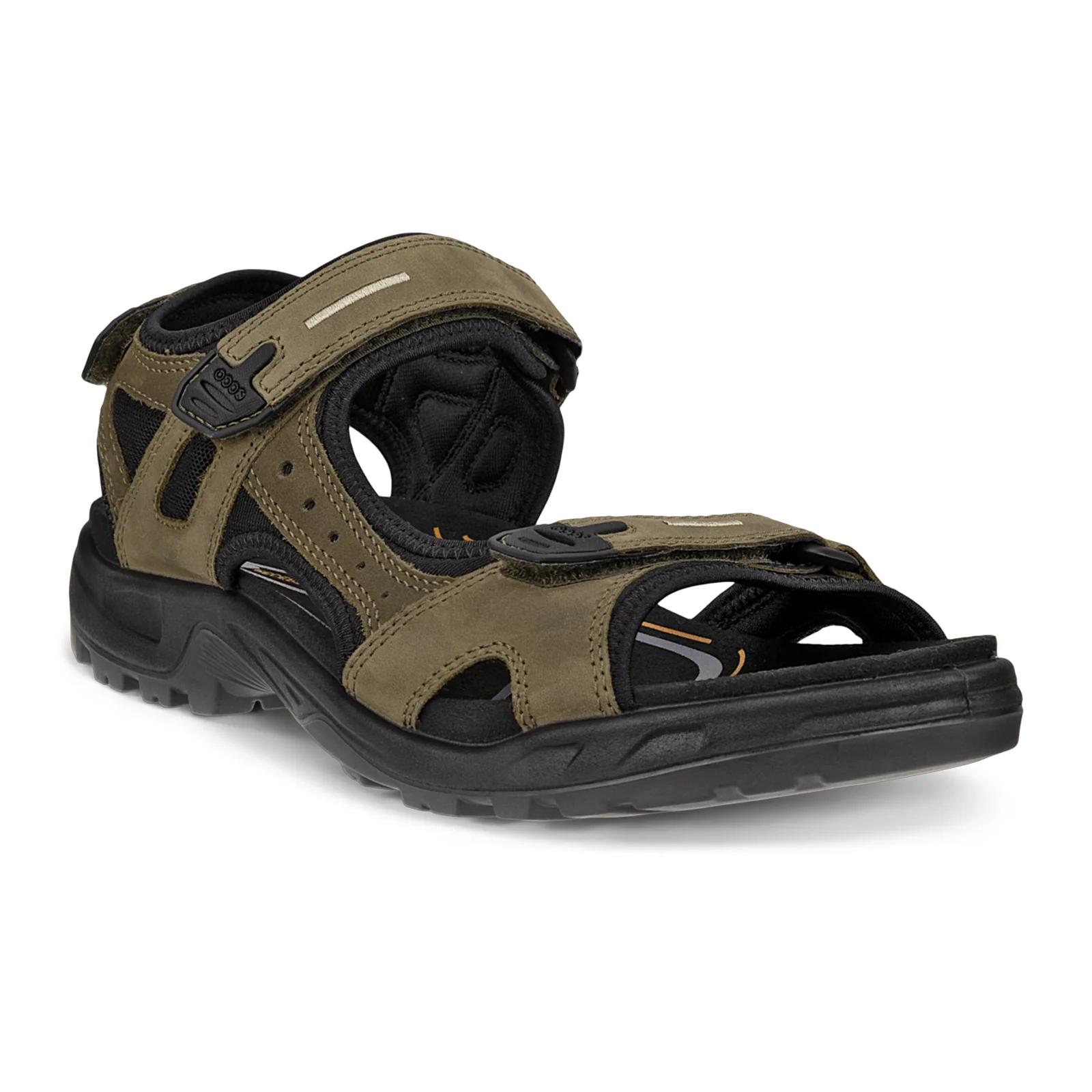 ECCO Yucatan Active Sandal (Men) - Tarmac/Tarmac - Image 3