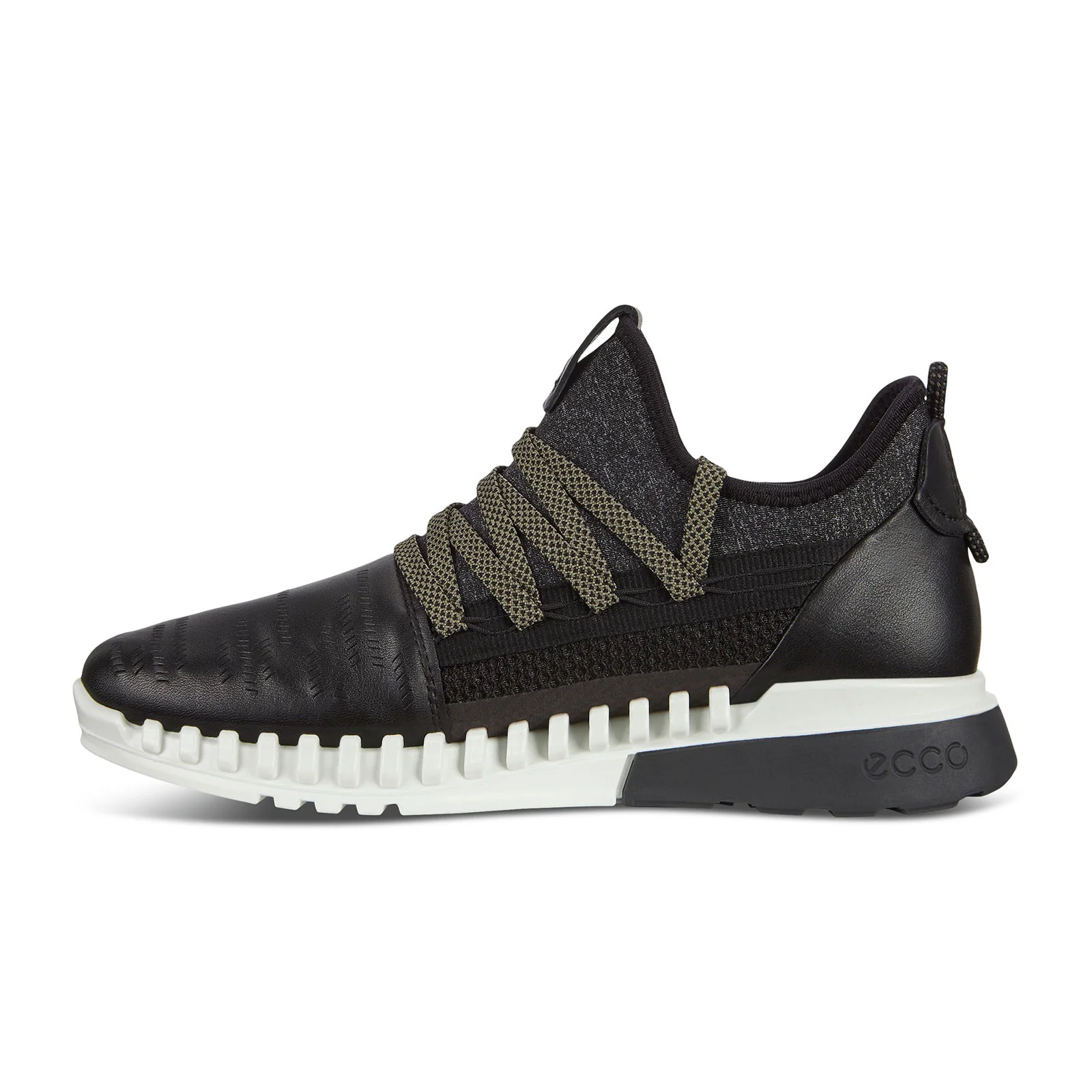 ECCO Zipflex Sneaker (Women) - Black - Image 2