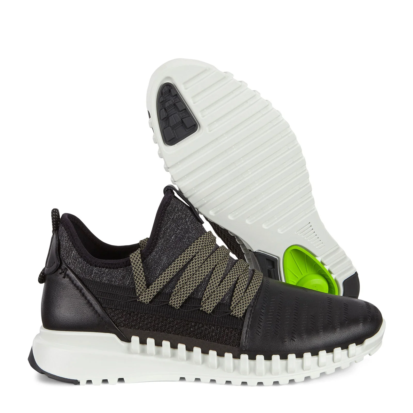 ECCO Zipflex Sneaker (Women) - Black - Image 7