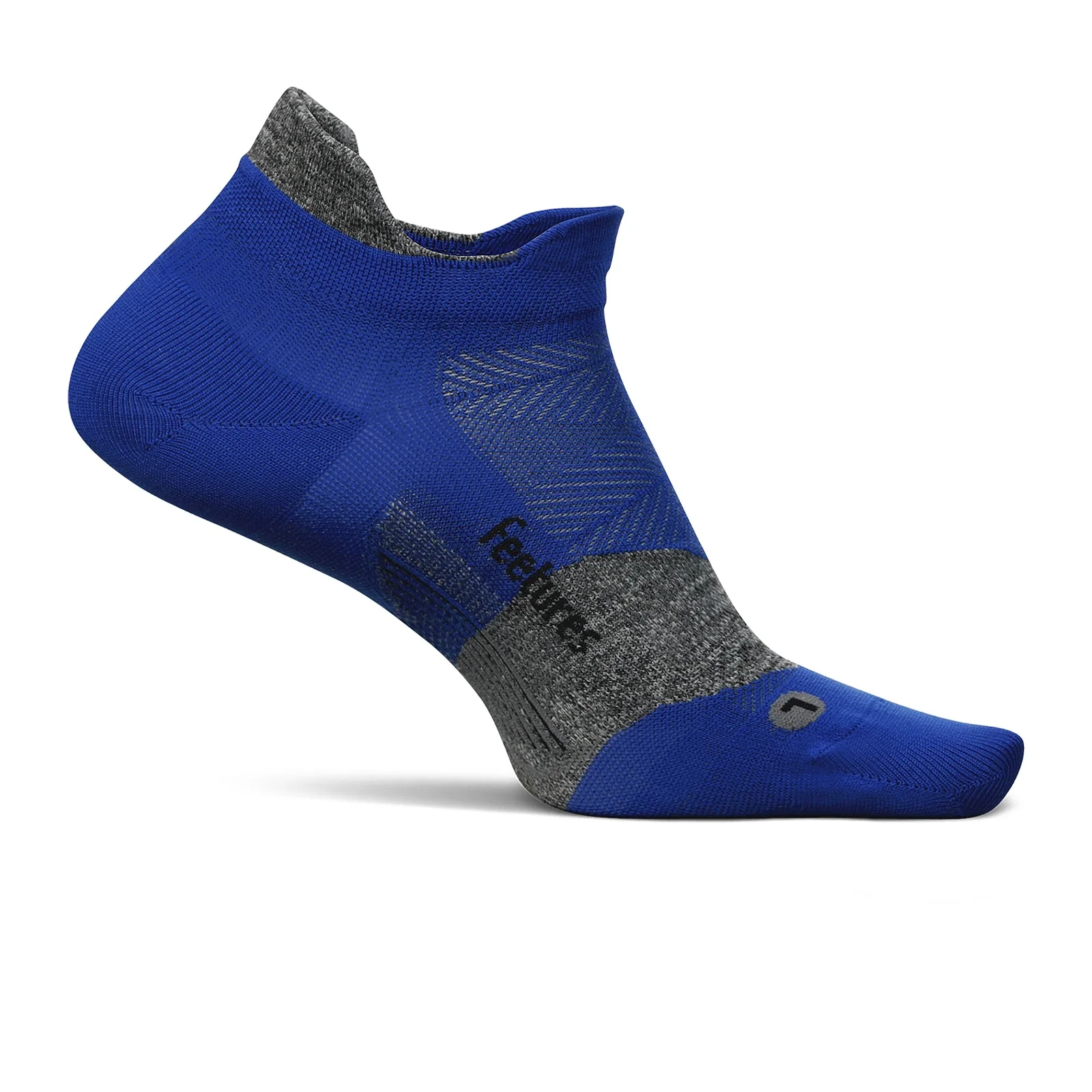 Feetures Elite Ultra Light No Show Tab Sock (Unisex) - Boost Blue