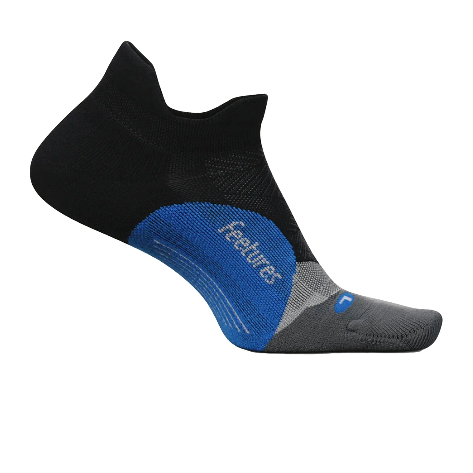 Feetures Elite Light Cushion No Show Tab Sock (Unisex) - Tech Blue