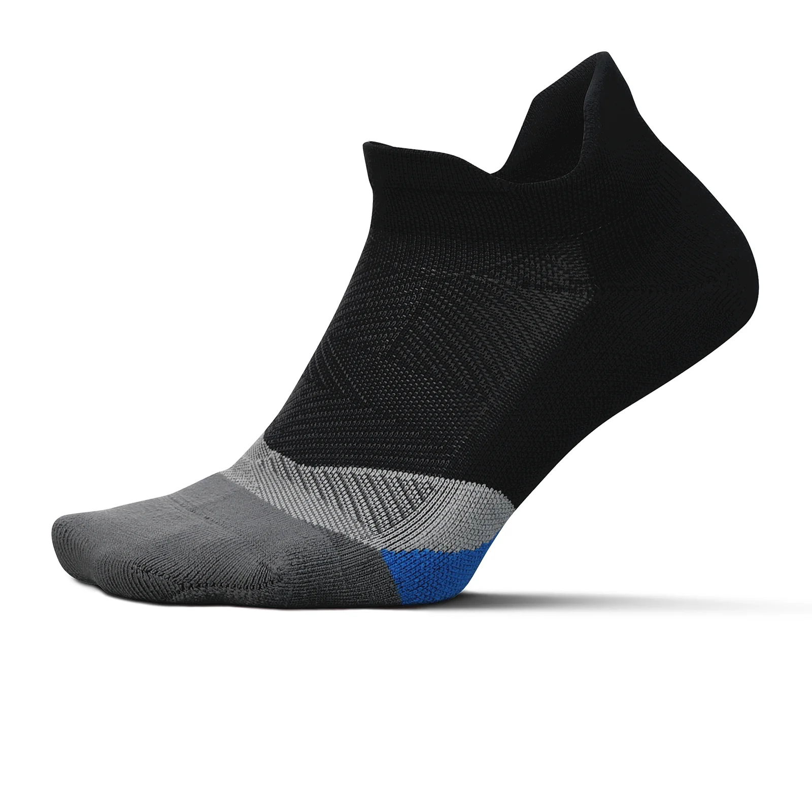 Feetures Elite Light Cushion No Show Tab Sock (Unisex) - Tech Blue - Image 2