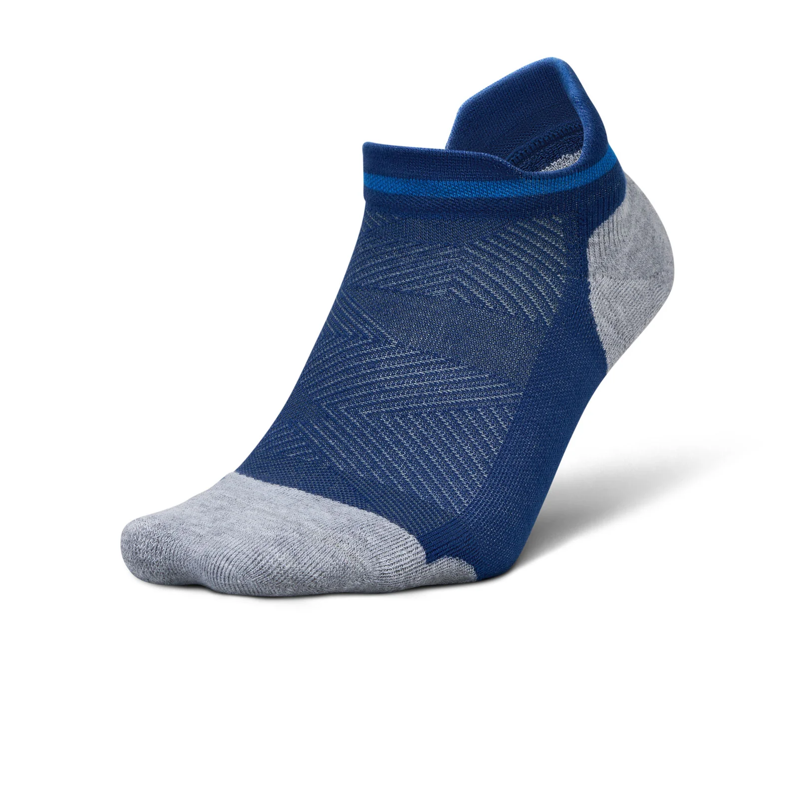 Feetures Elite Max Cushion No Show Tab Sock (Unisex) - Navy Mist - Image 5