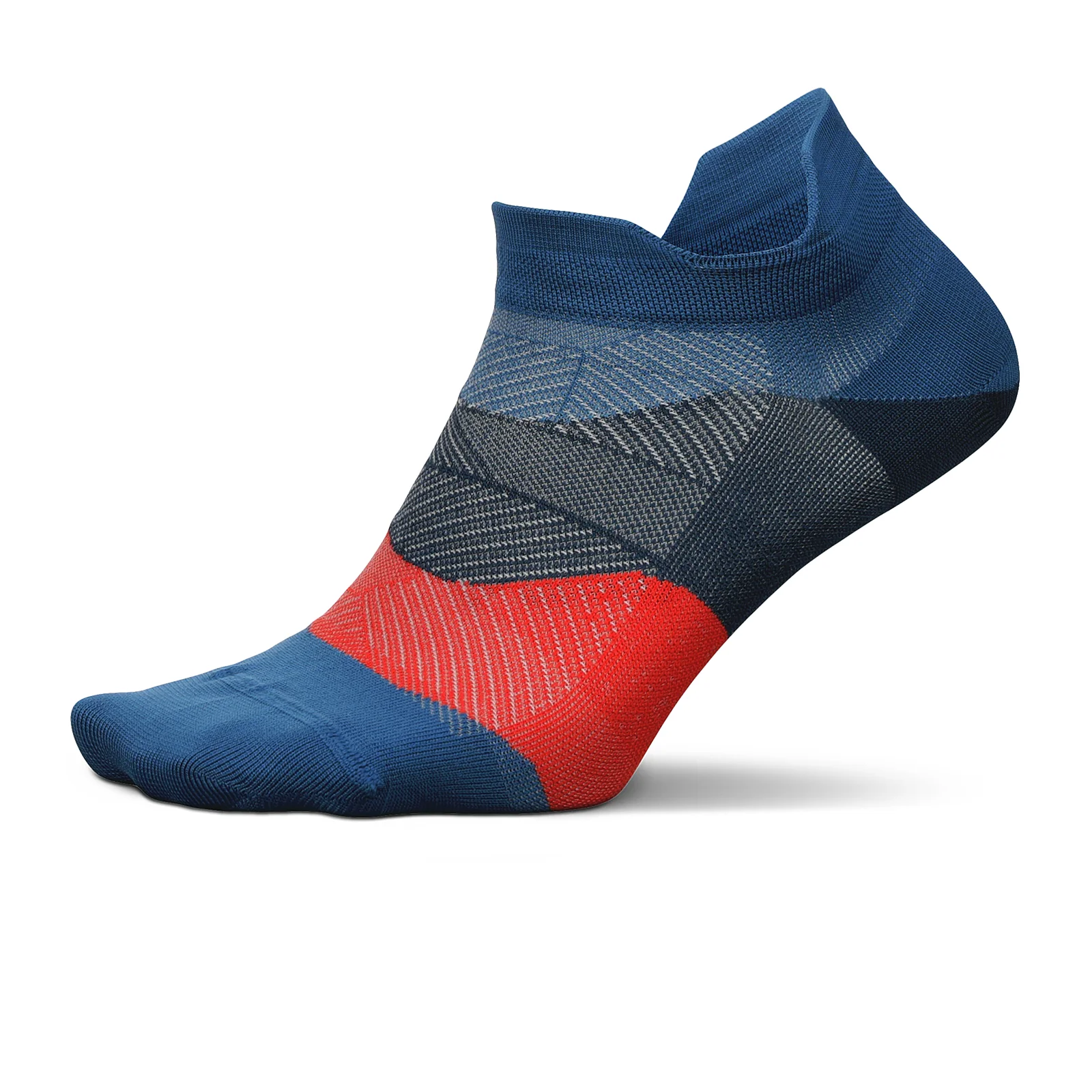 Feetures Elite Ultra Light No Show Tab Sock (Unisex) - Atmospheric Blue - Image 2
