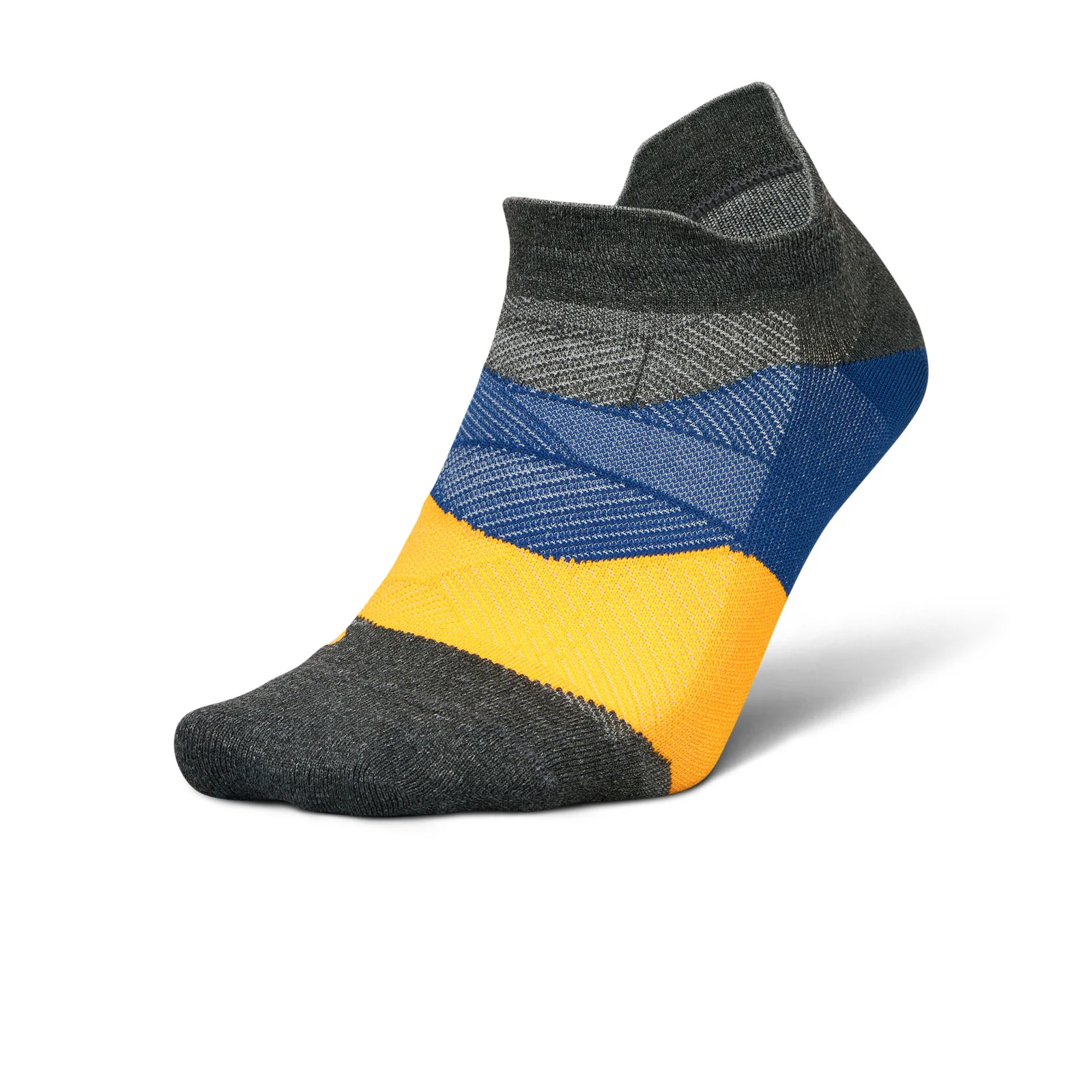 Feetures Elite Ultra Light No Show Tab Sock (Unisex) - Iron Seal - Image 5