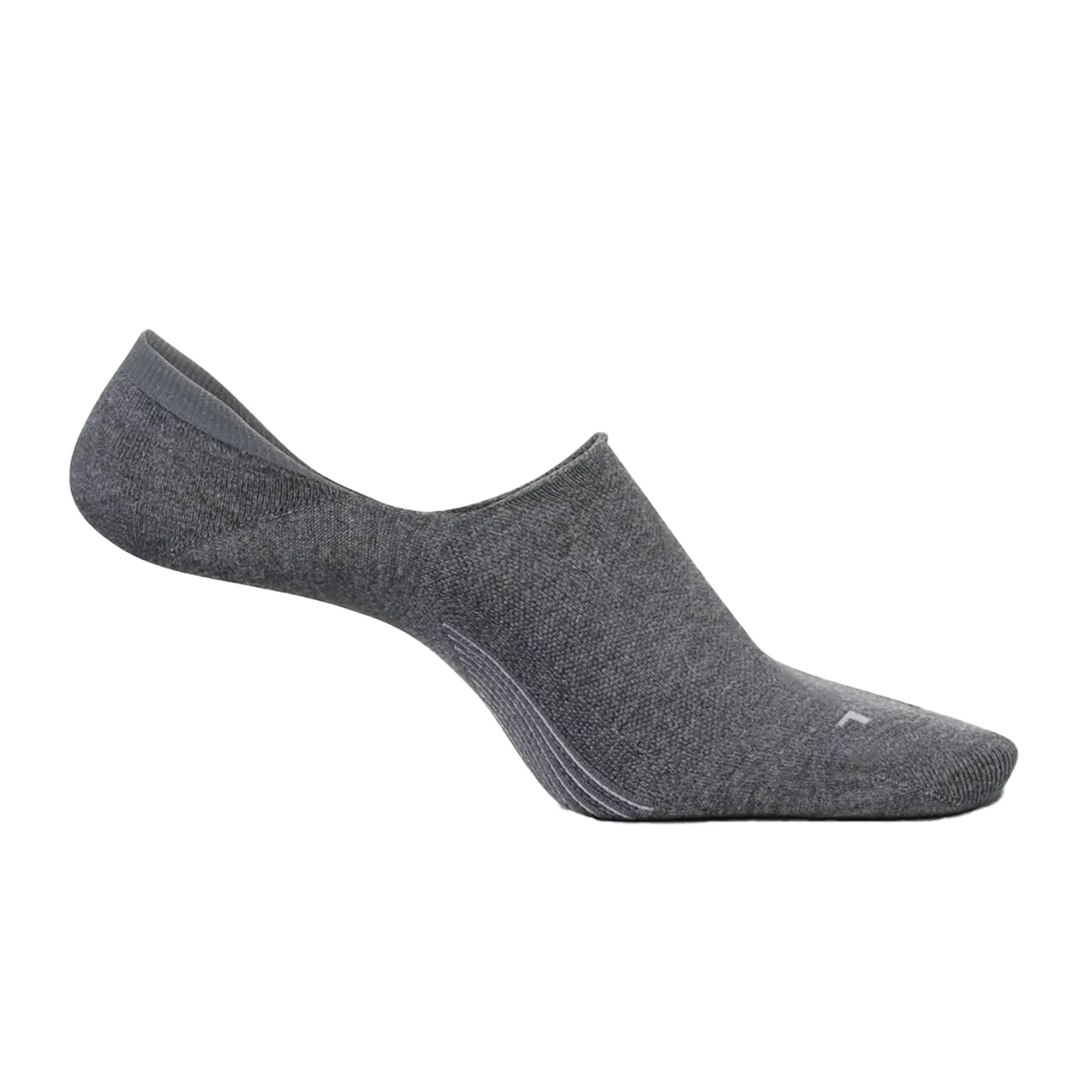 Feetures Everyday Invisible Sock (Men) - Light Gray
