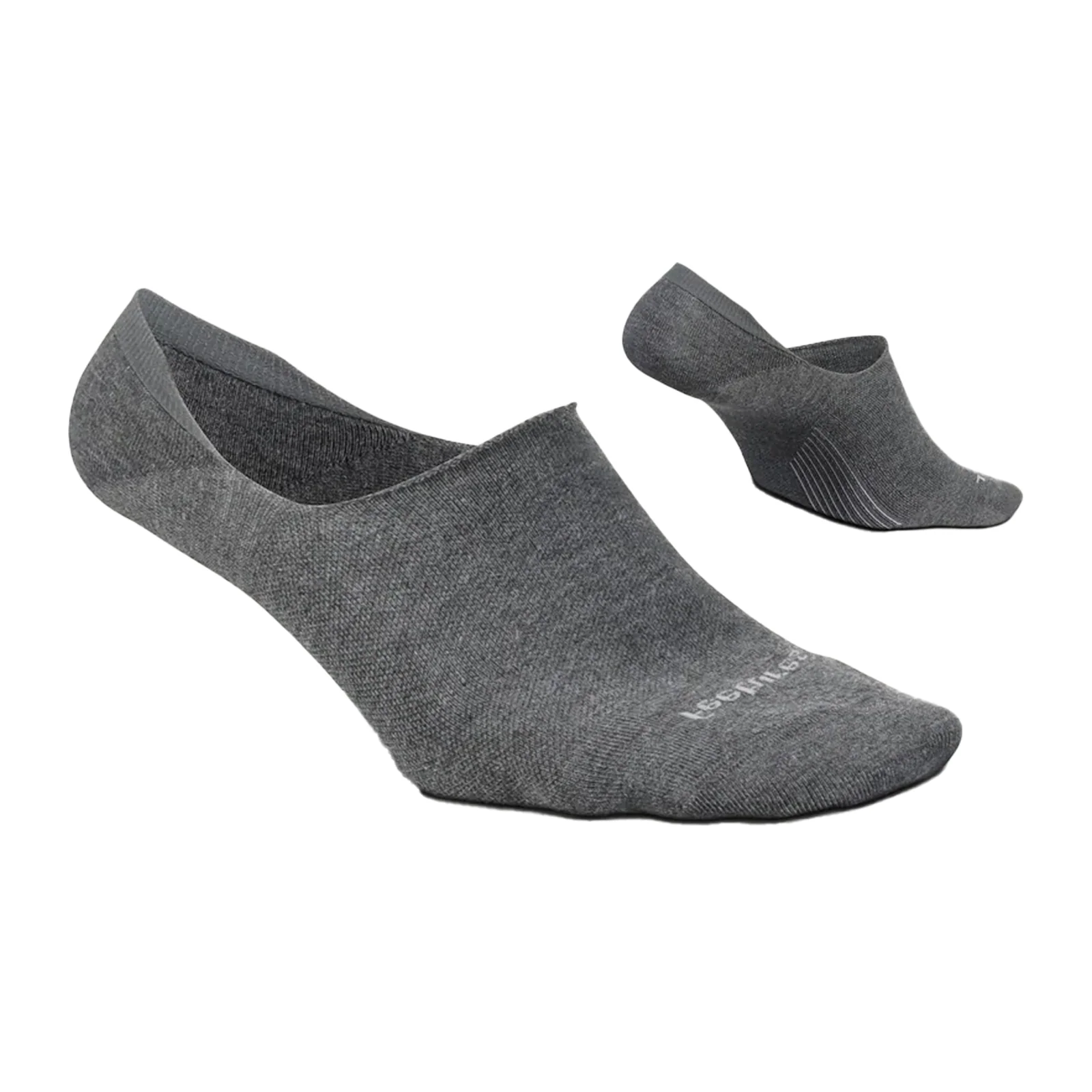 Feetures Everyday Invisible Sock (Men) - Light Gray - Image 2